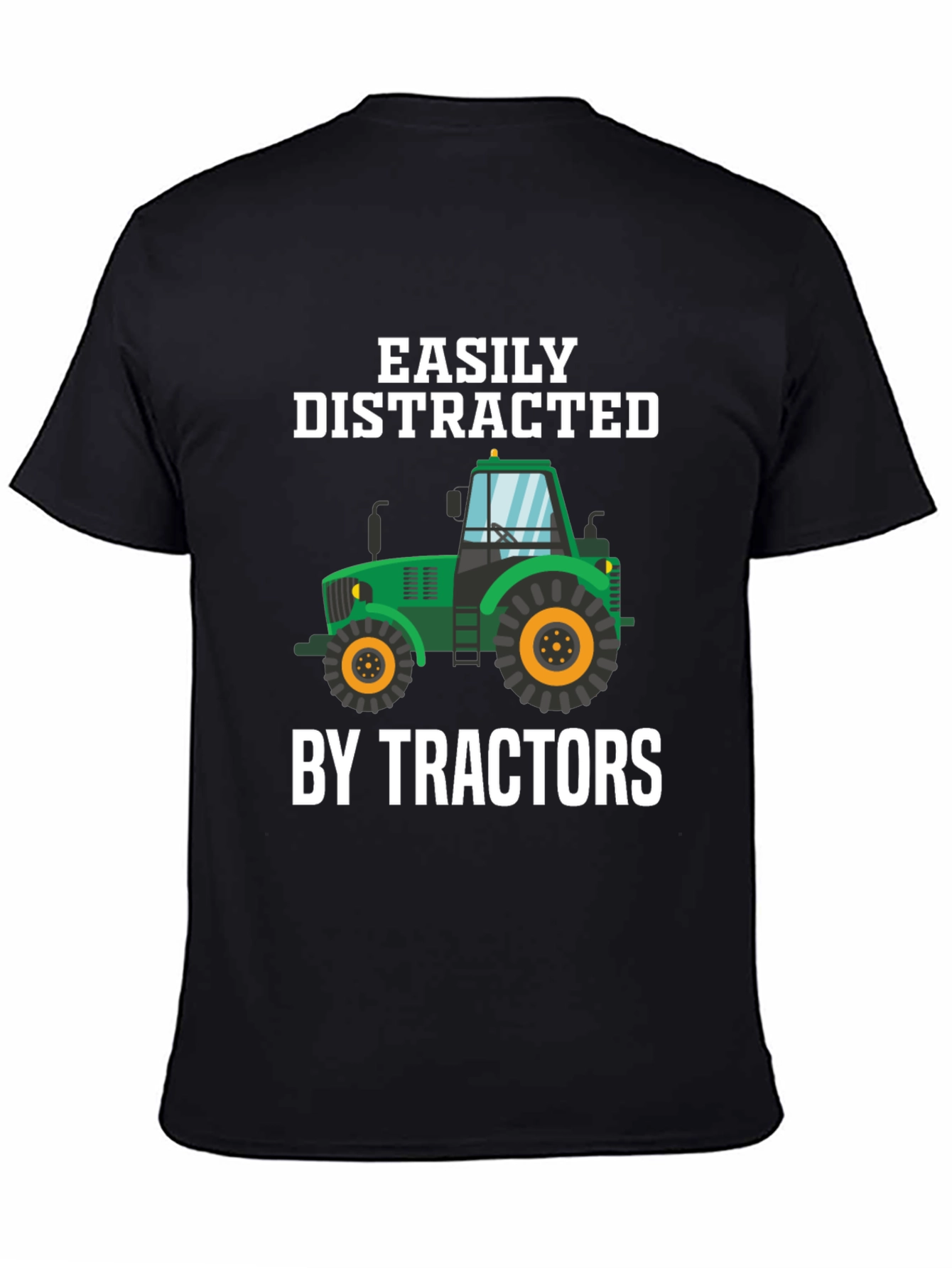 Easily Distracted By Tractors Tee