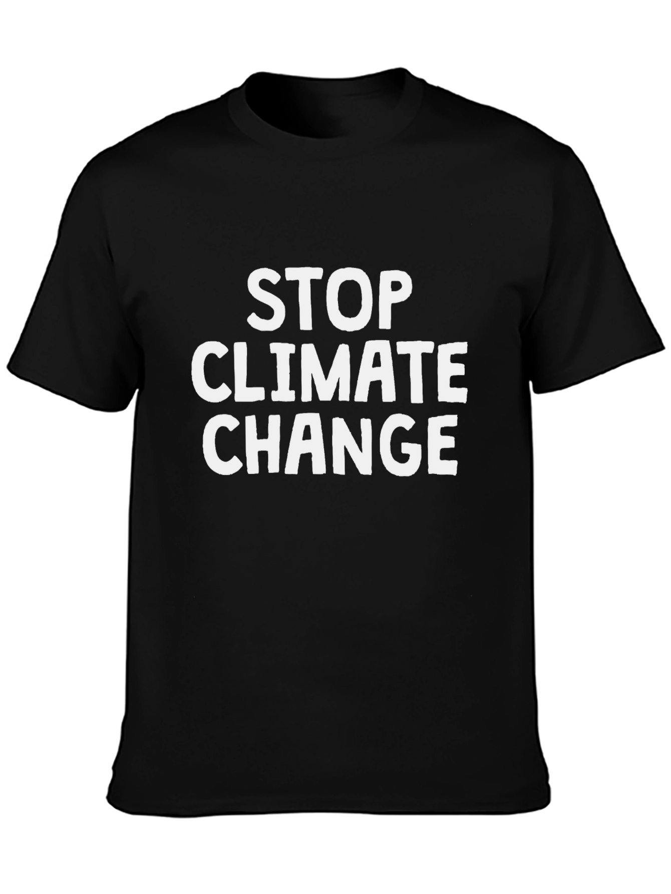 Stop Climate Change Graphic Tee - Eco-Friendly Fashion