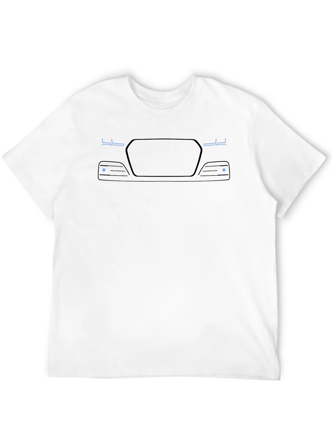Audi Front Design Black T-Shirt