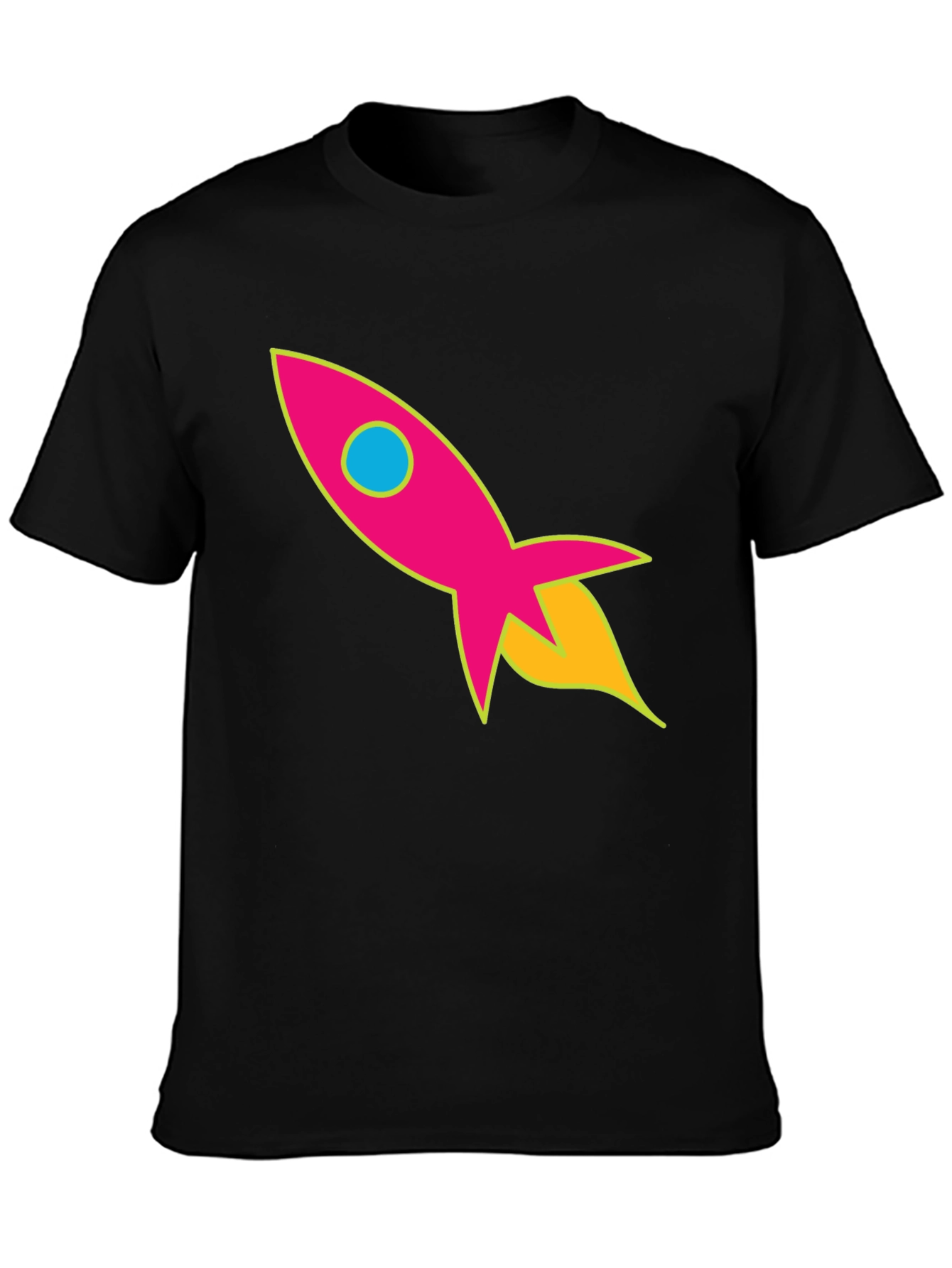 Retro Rocket T-Shirt - Blast Off in Style!