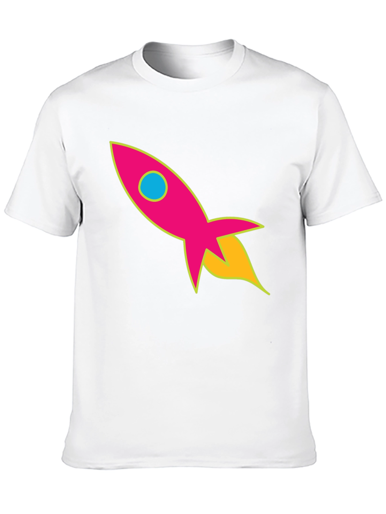 Retro Rocket T-Shirt - Blast Off in Style!