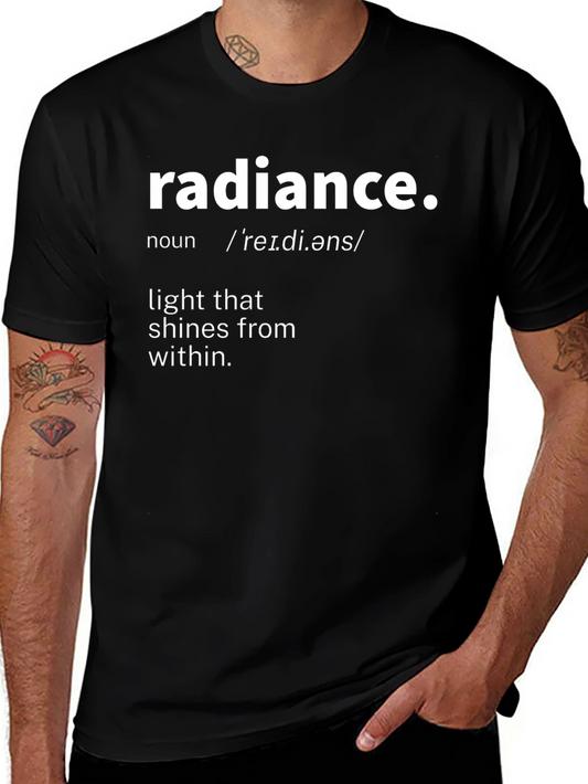 Radiance Definition Graphic Tee - Stylish & Comfortable