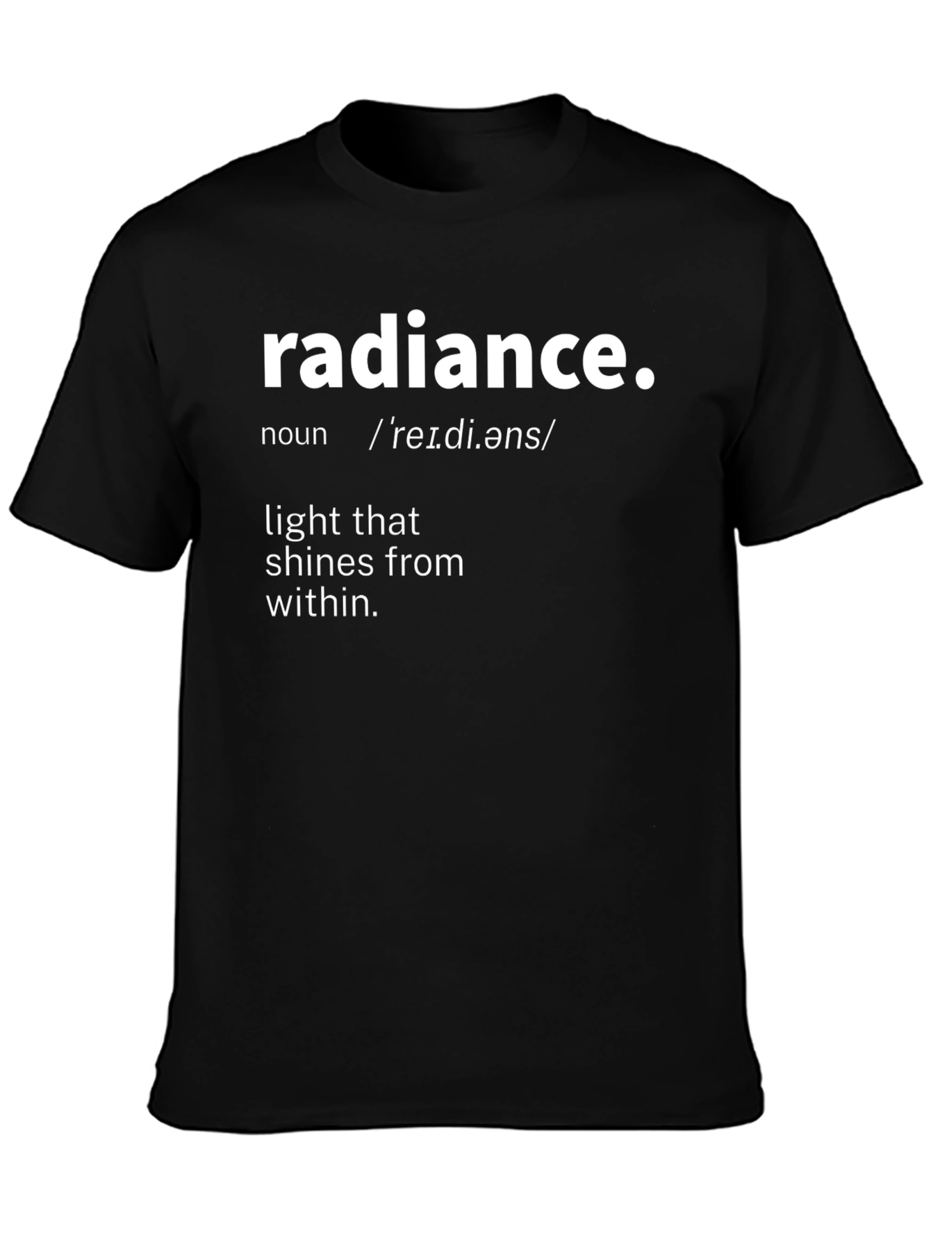 Radiance Definition Graphic Tee - Stylish & Comfortable