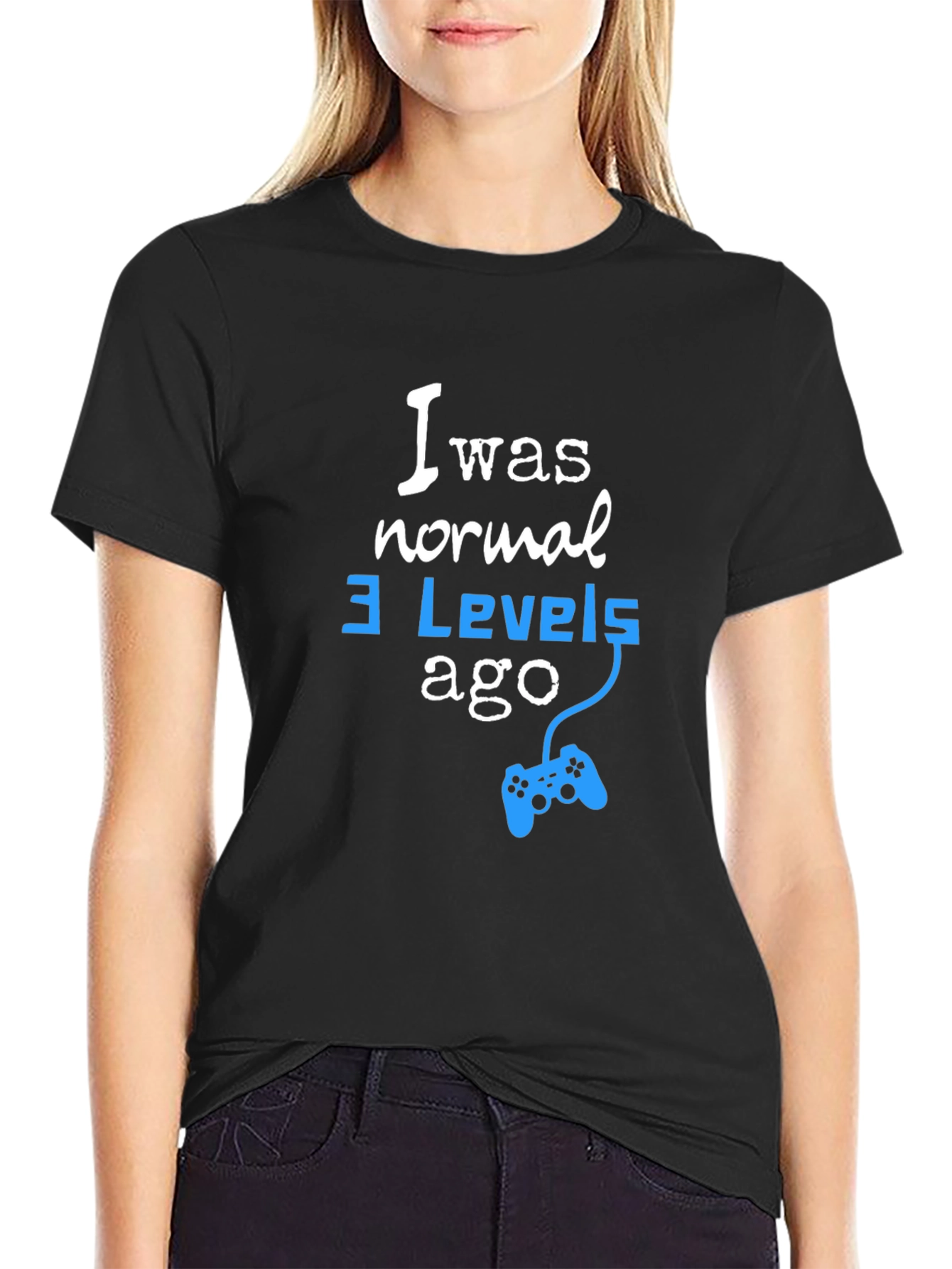 I Was Normal 3 Levels Ago Gamer T-Shirt