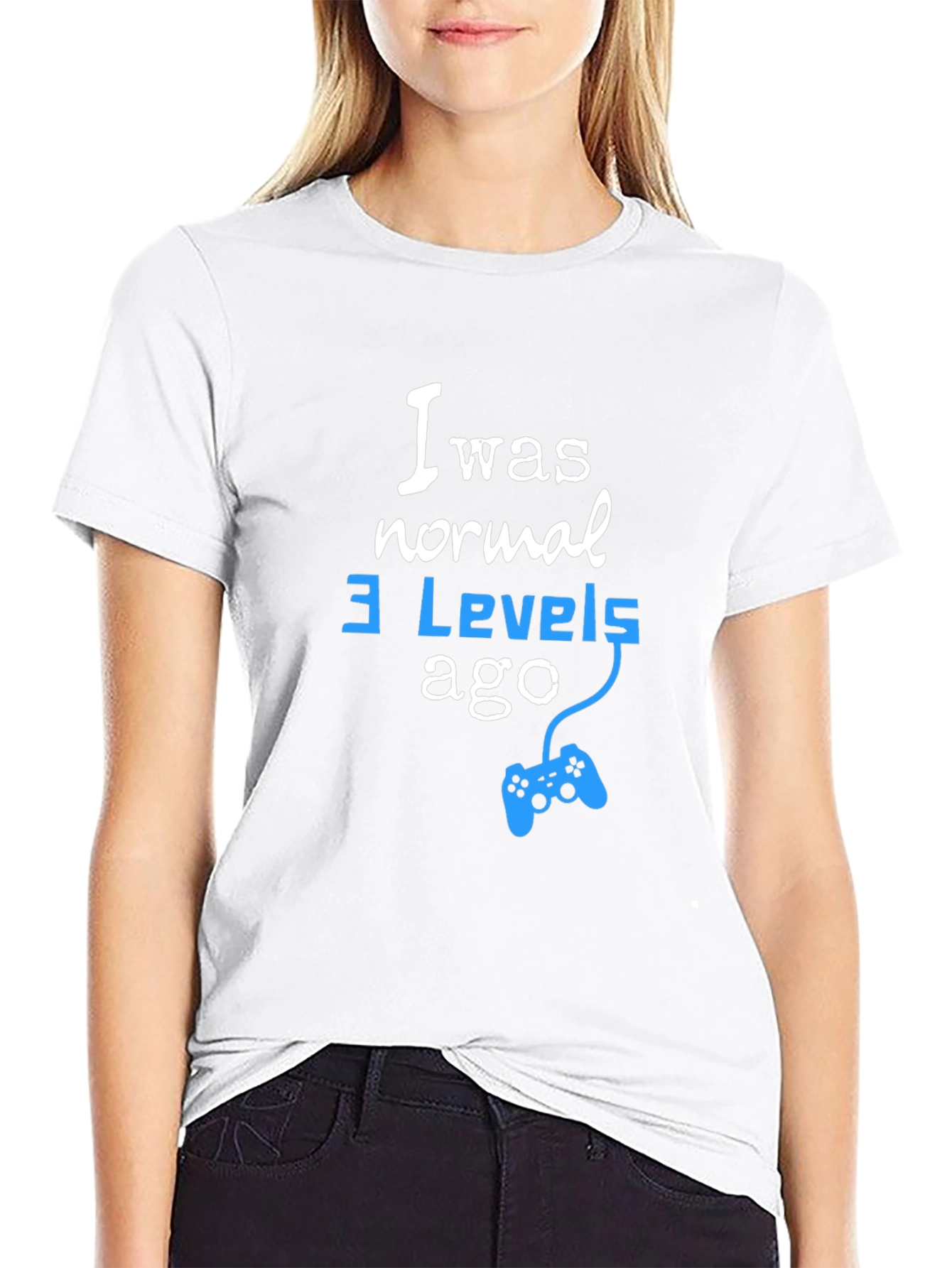 I Was Normal 3 Levels Ago Gamer T-Shirt
