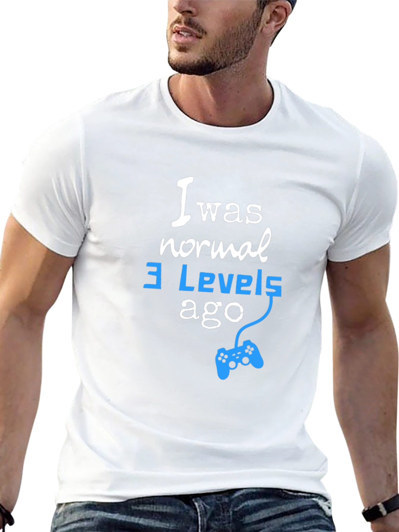 I Was Normal 3 Levels Ago Gamer T-Shirt