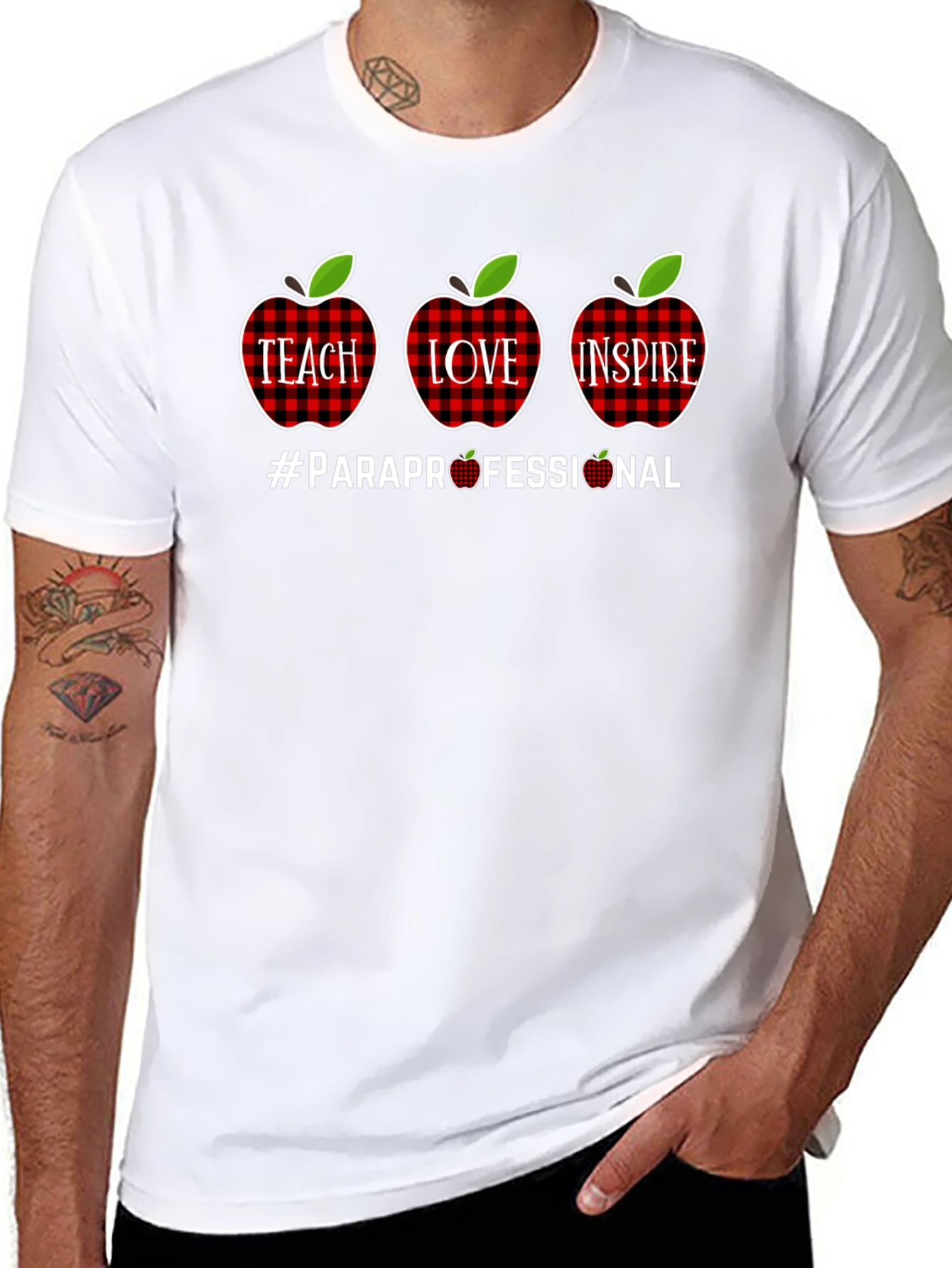 Teach Love Inspire Paraprofessional T-Shirt