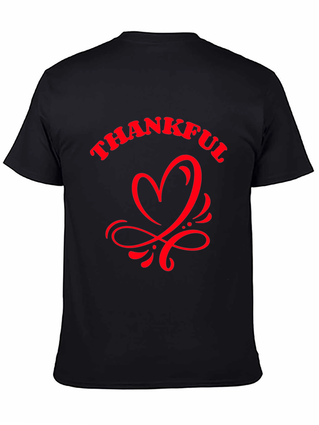 Thankful Heart Graphic Tee - Casual Comfort