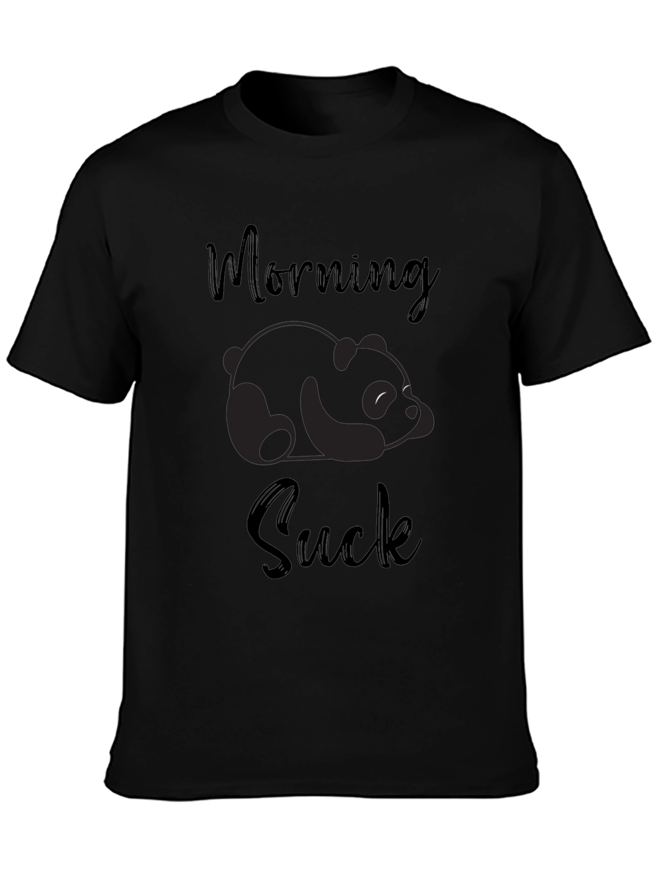 Morning Suck Panda Graphic Tee