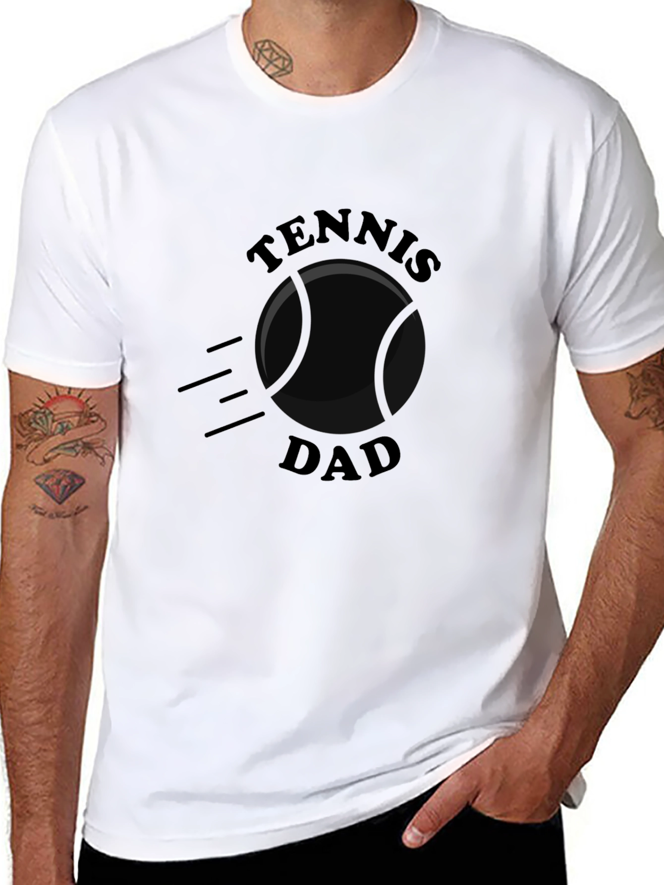 Tennis Dad Graphic T-Shirt