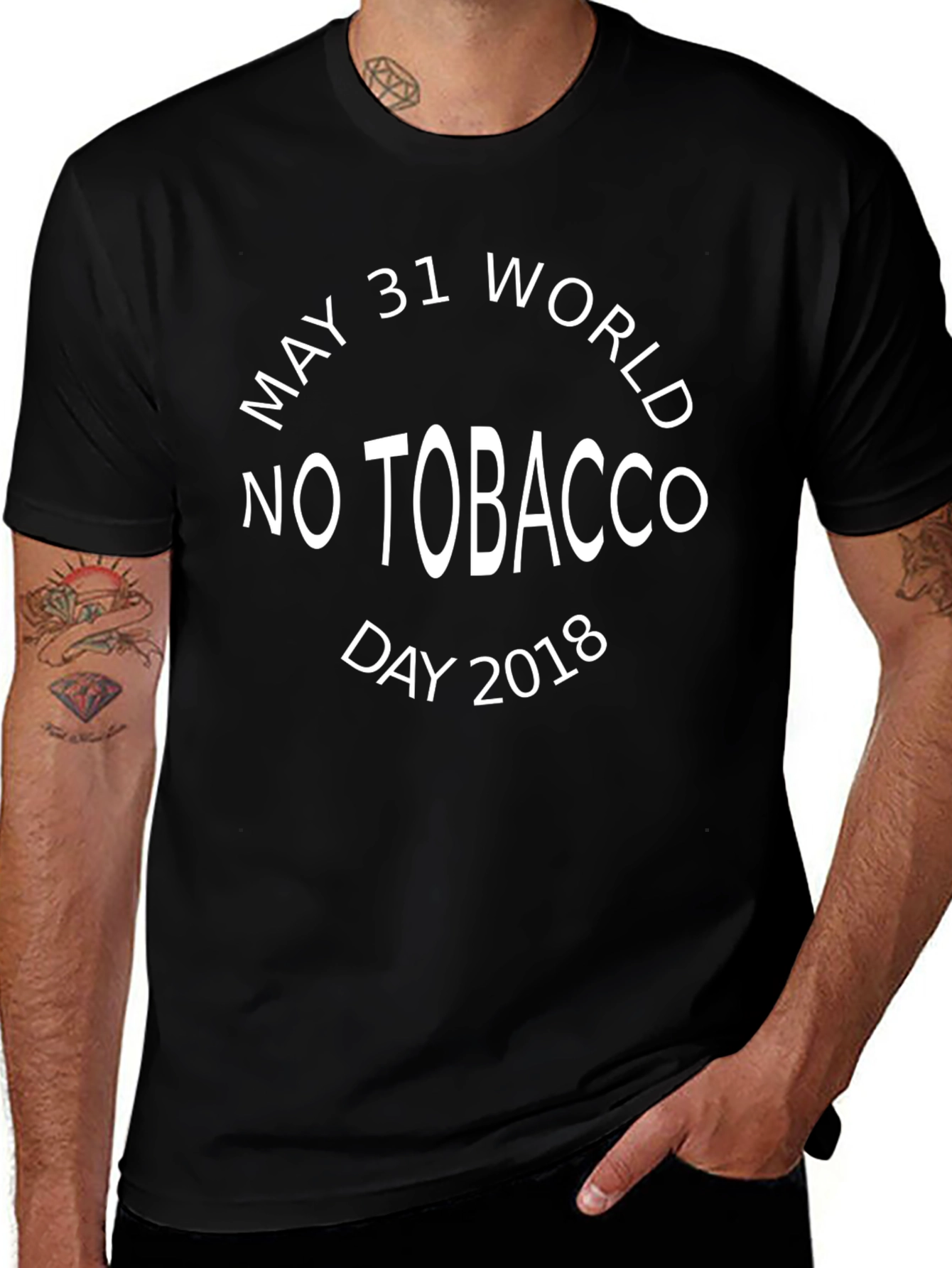 No Tobacco Day 2018 T-Shirt
