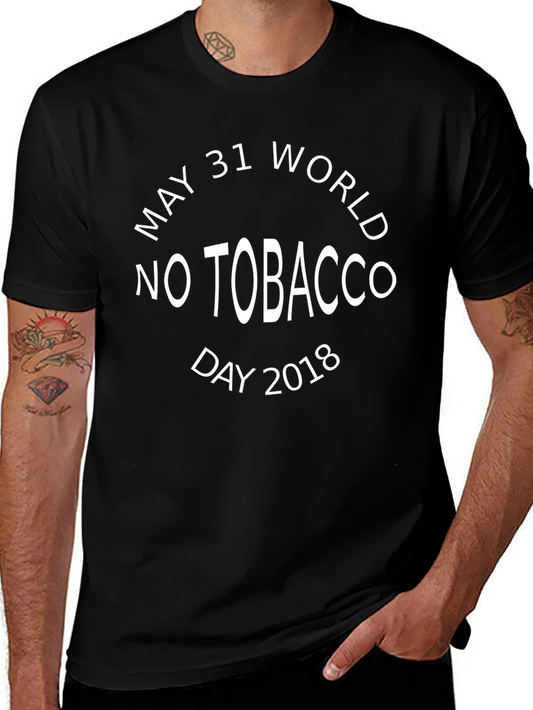 No Tobacco Day 2018 T-Shirt