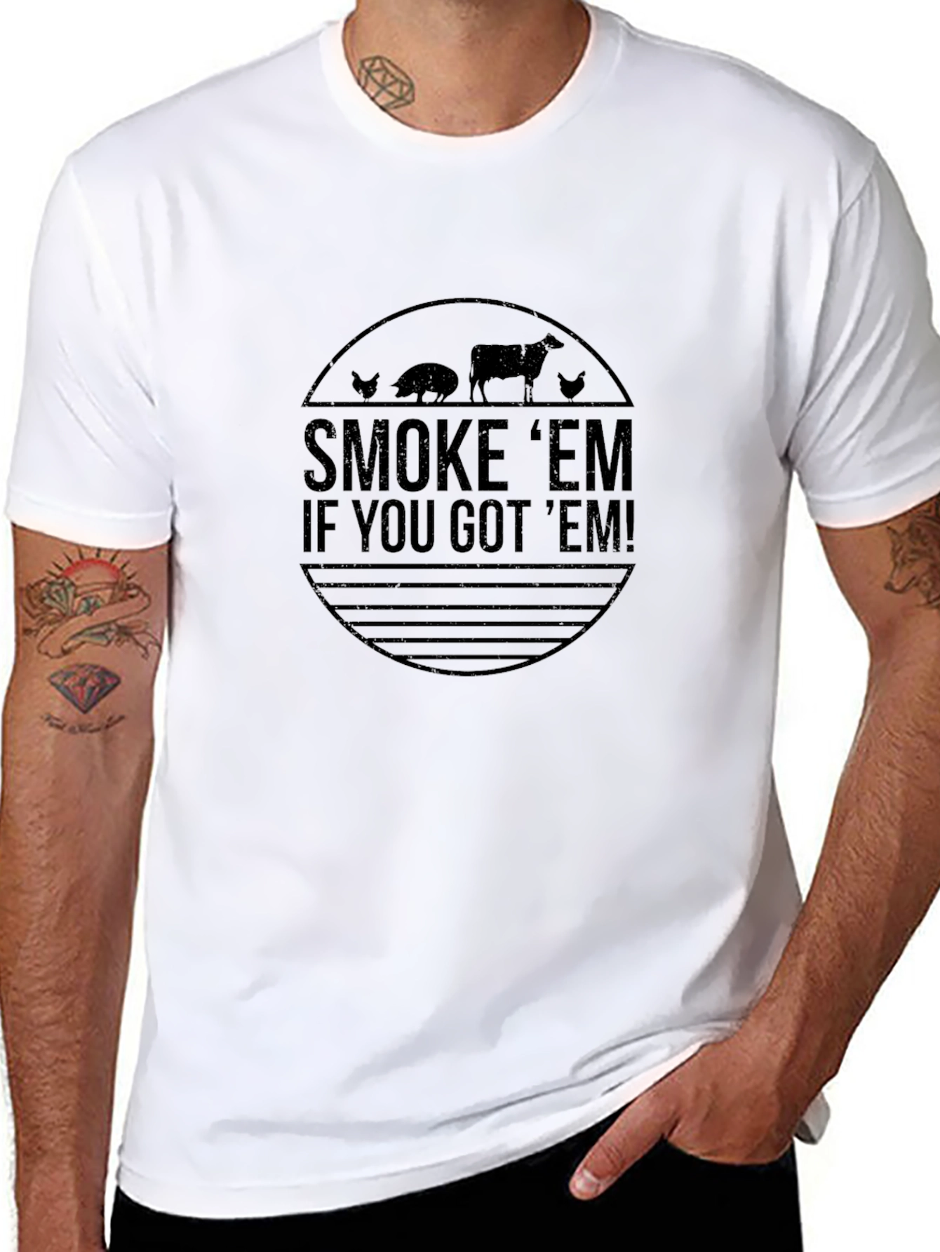 Smoke Em If You Got Em BBQ T-Shirt