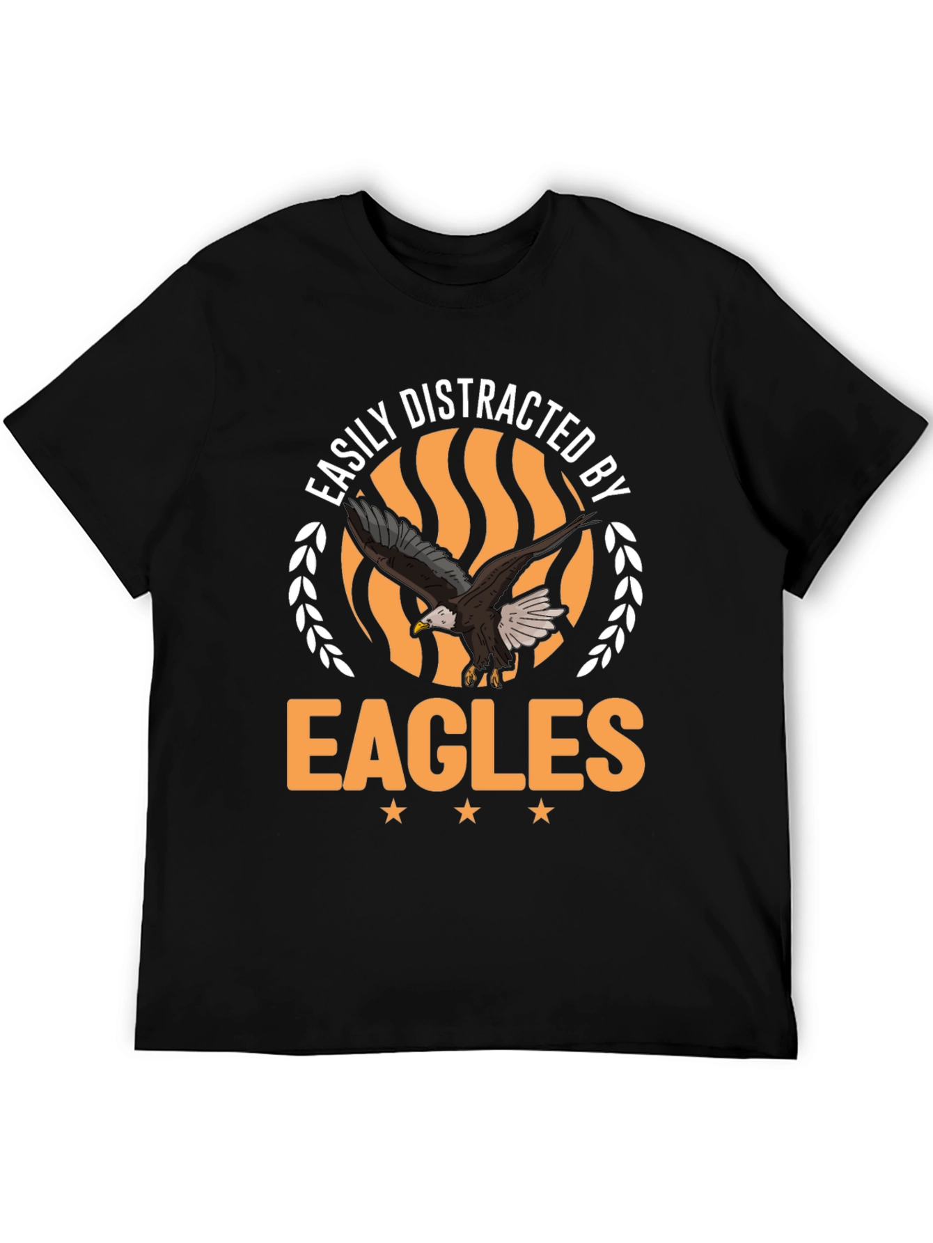 Easily Distracted by Eagles Graphic T-Shirt