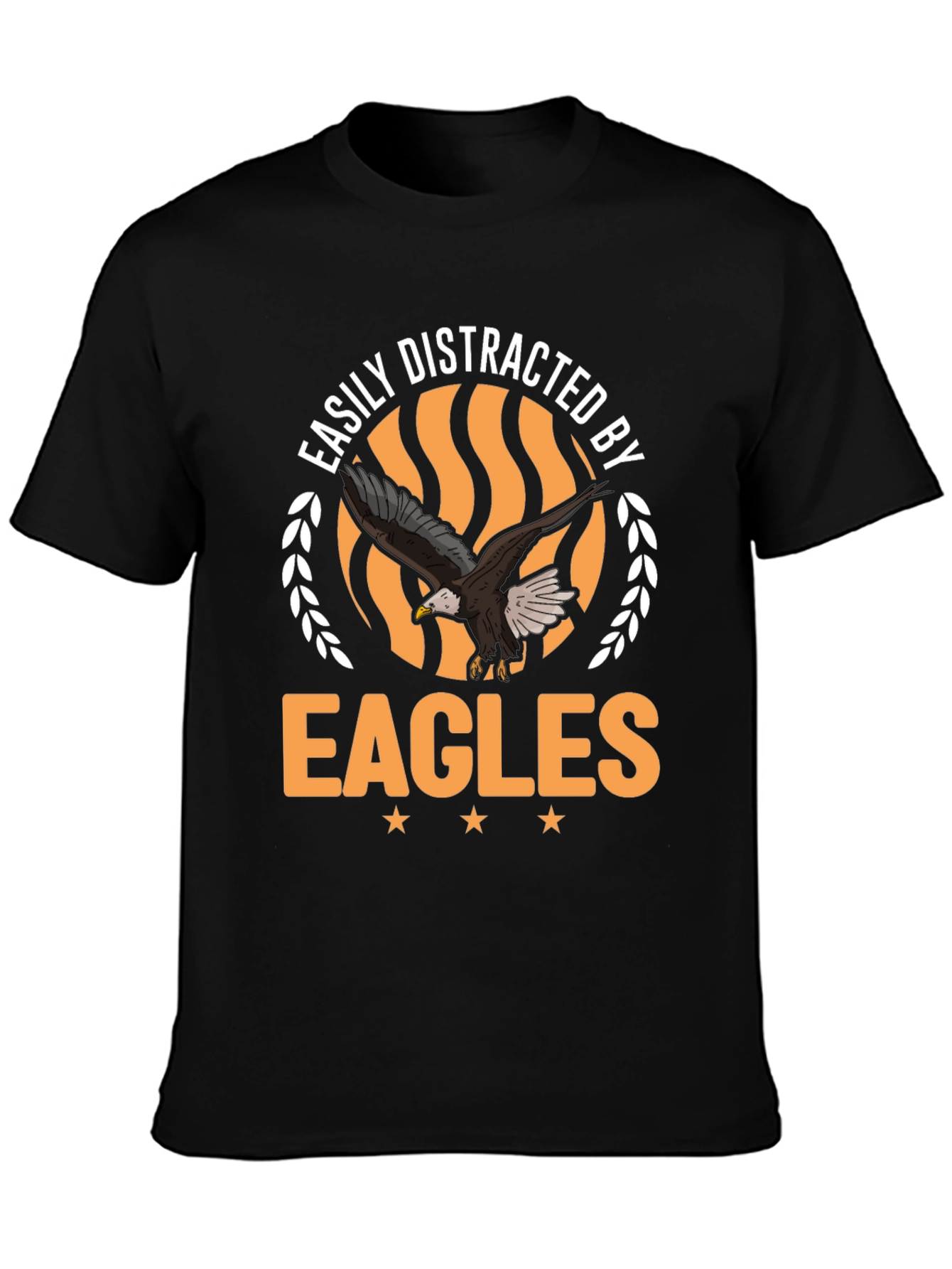 Easily Distracted by Eagles Graphic T-Shirt