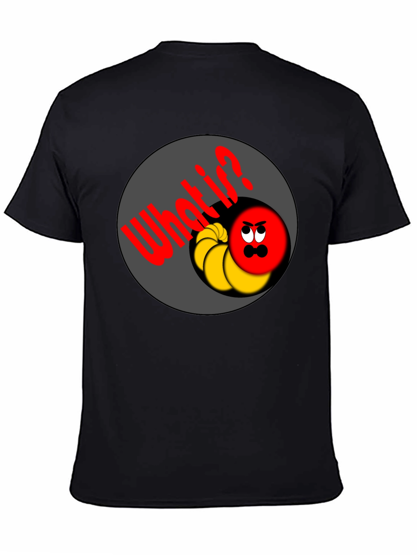 Cartoon Circle What?! T-Shirt