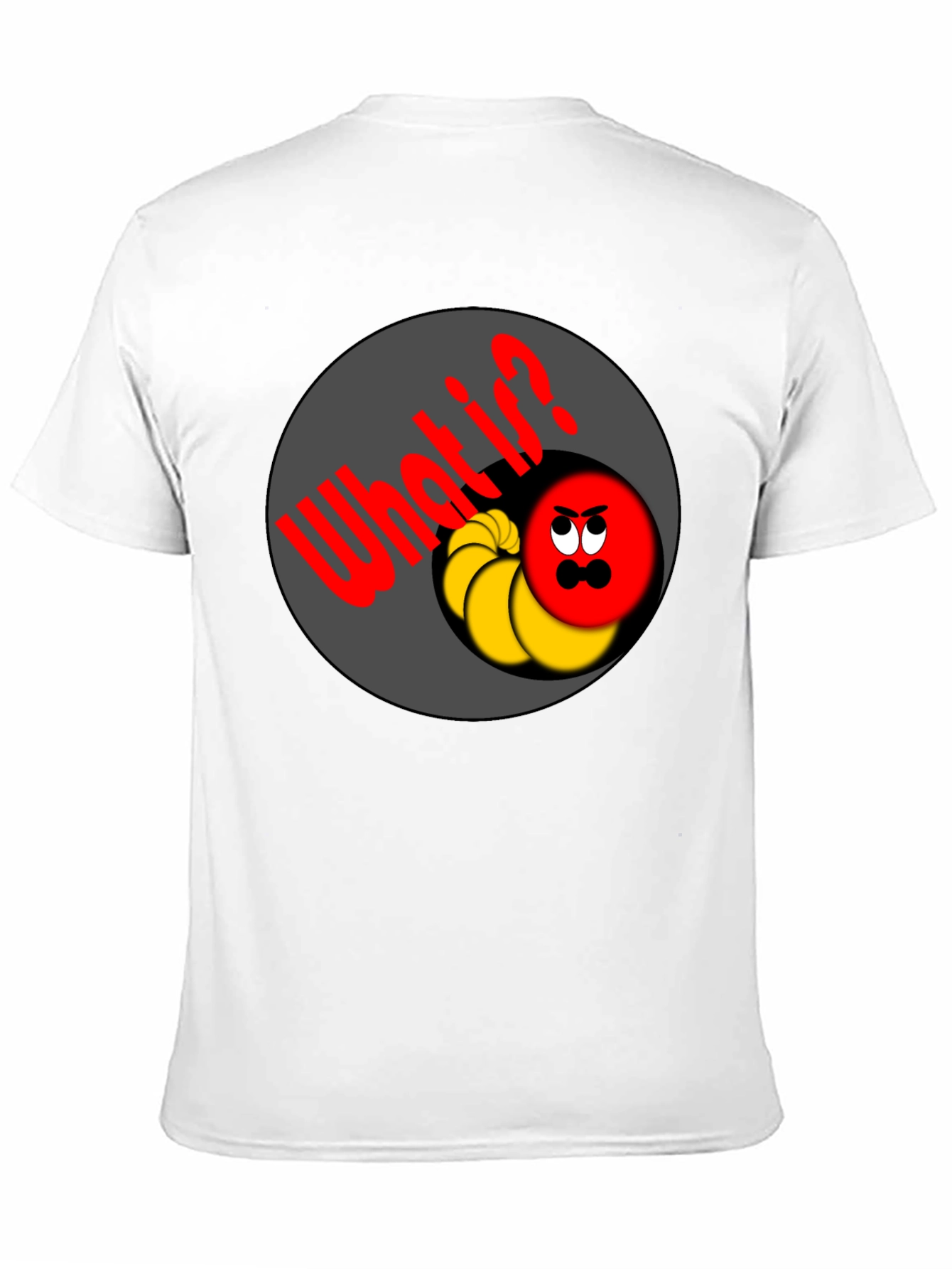 Cartoon Circle What?! T-Shirt