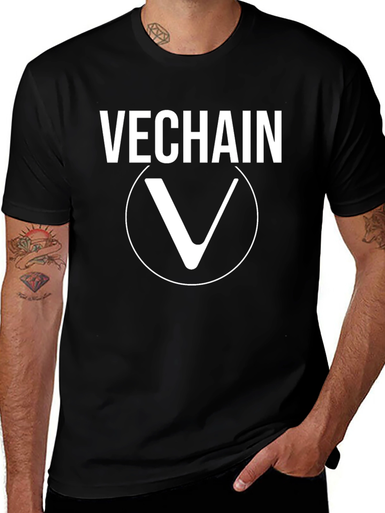 VeChain Crypto T-Shirt - Black