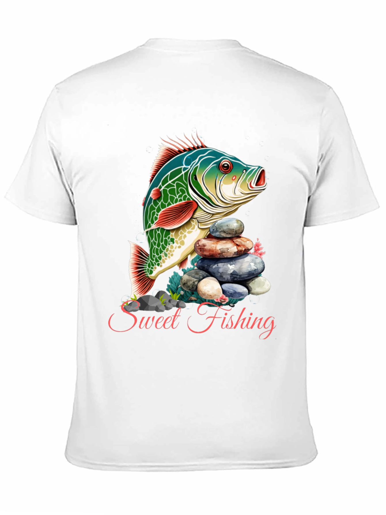 Sweet Fishing Graphic T-Shirt