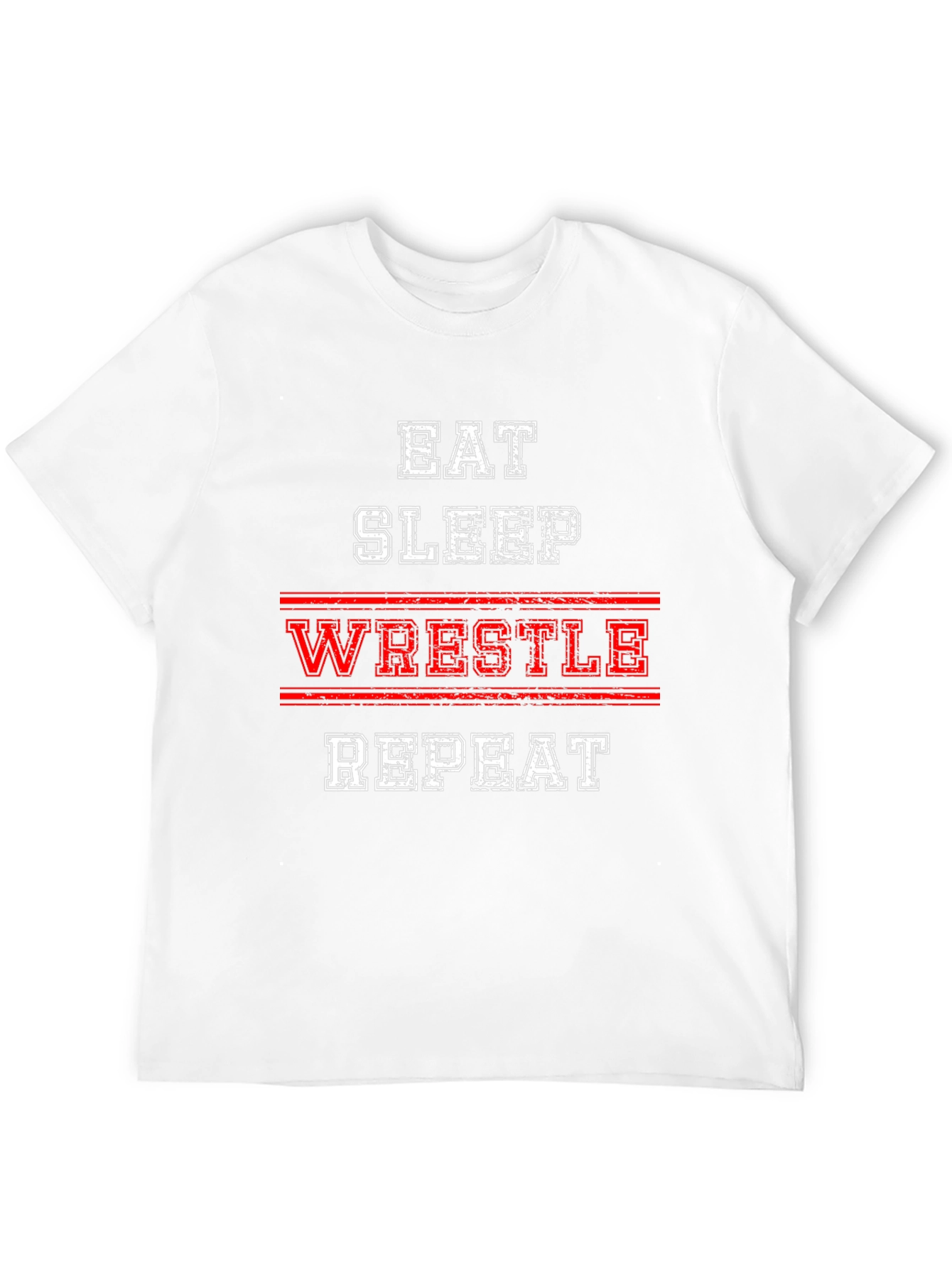 Eat Sleep Wrestle Repeat T-Shirt