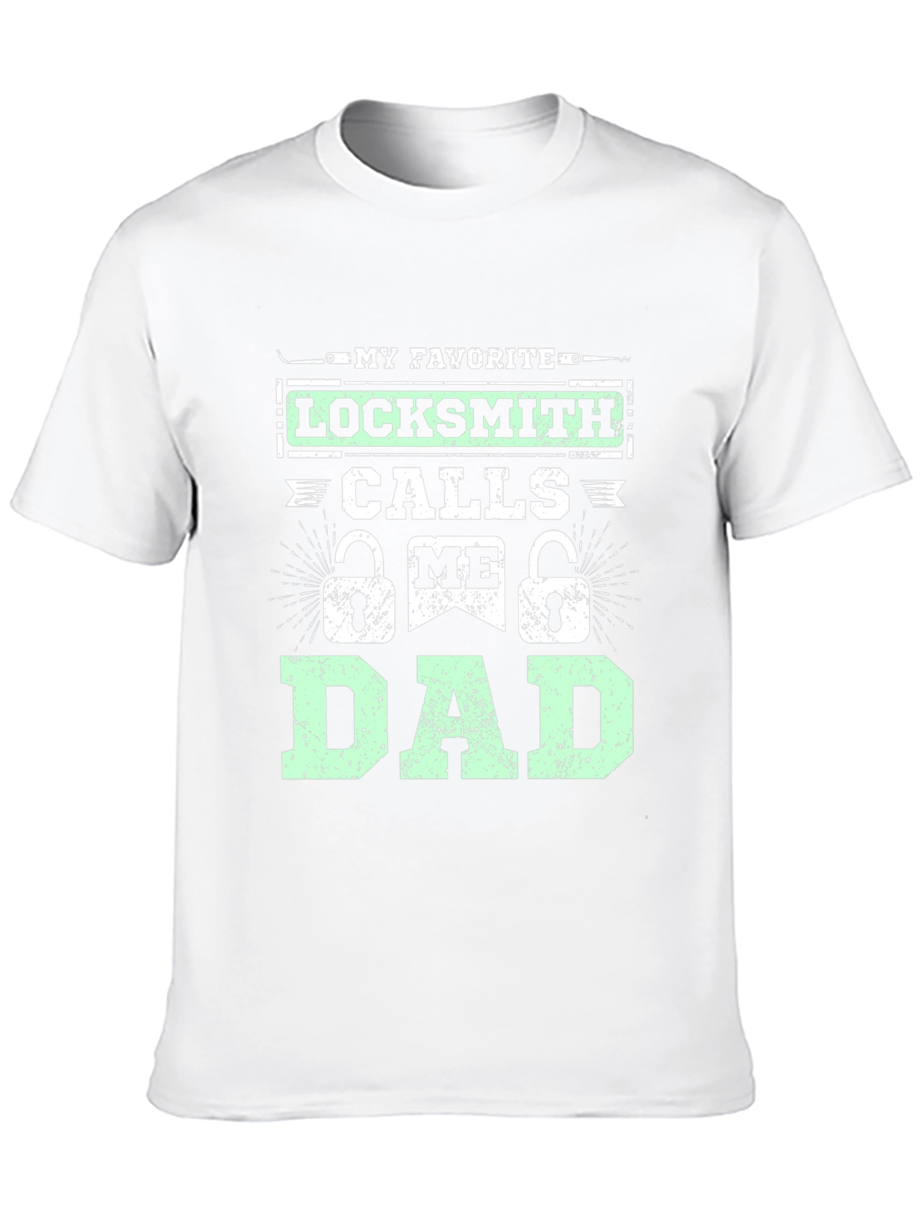 Locksmith Dad T-Shirt - Fathers Day Gift Idea