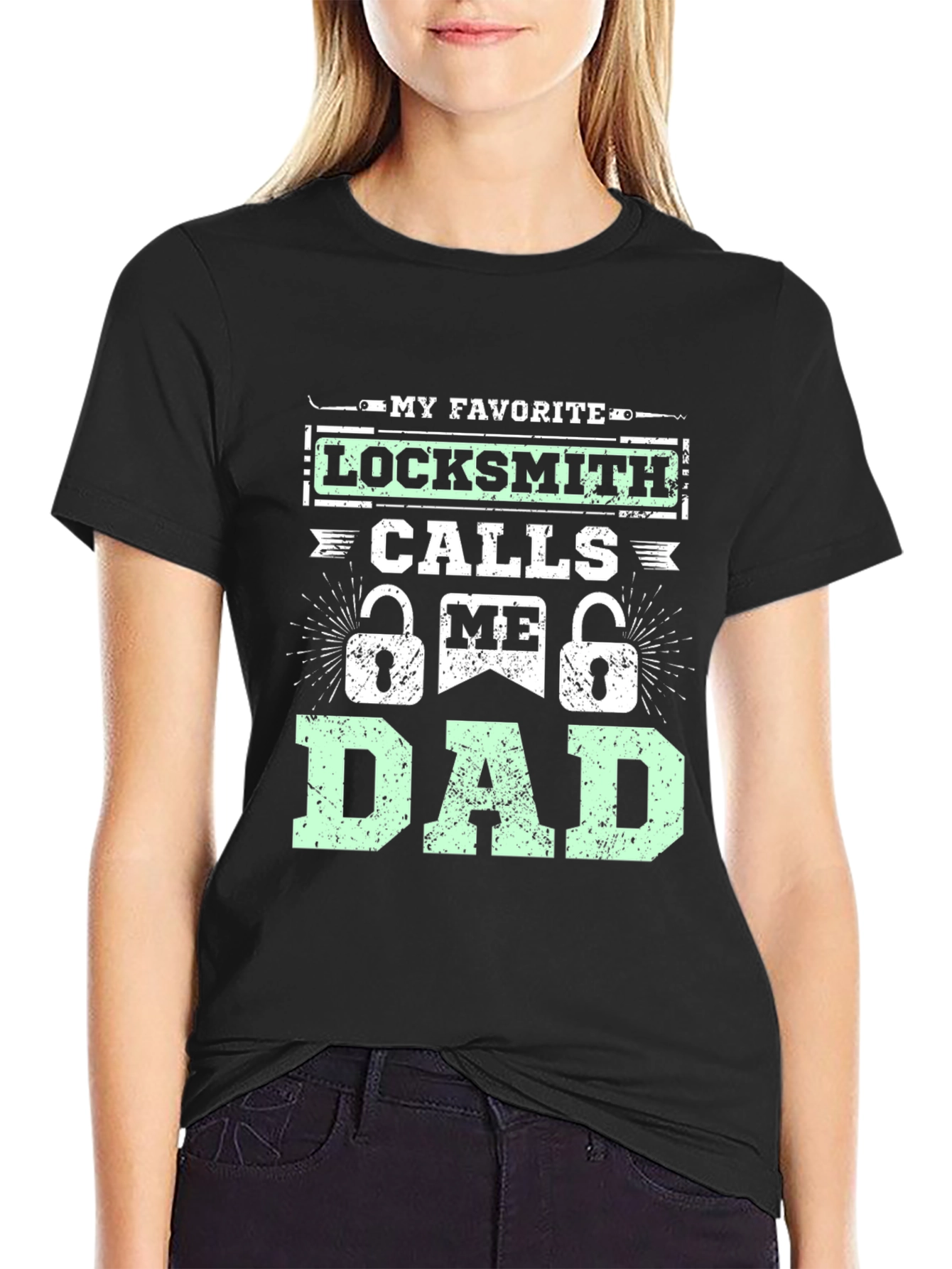 Locksmith Dad T-Shirt - Fathers Day Gift Idea