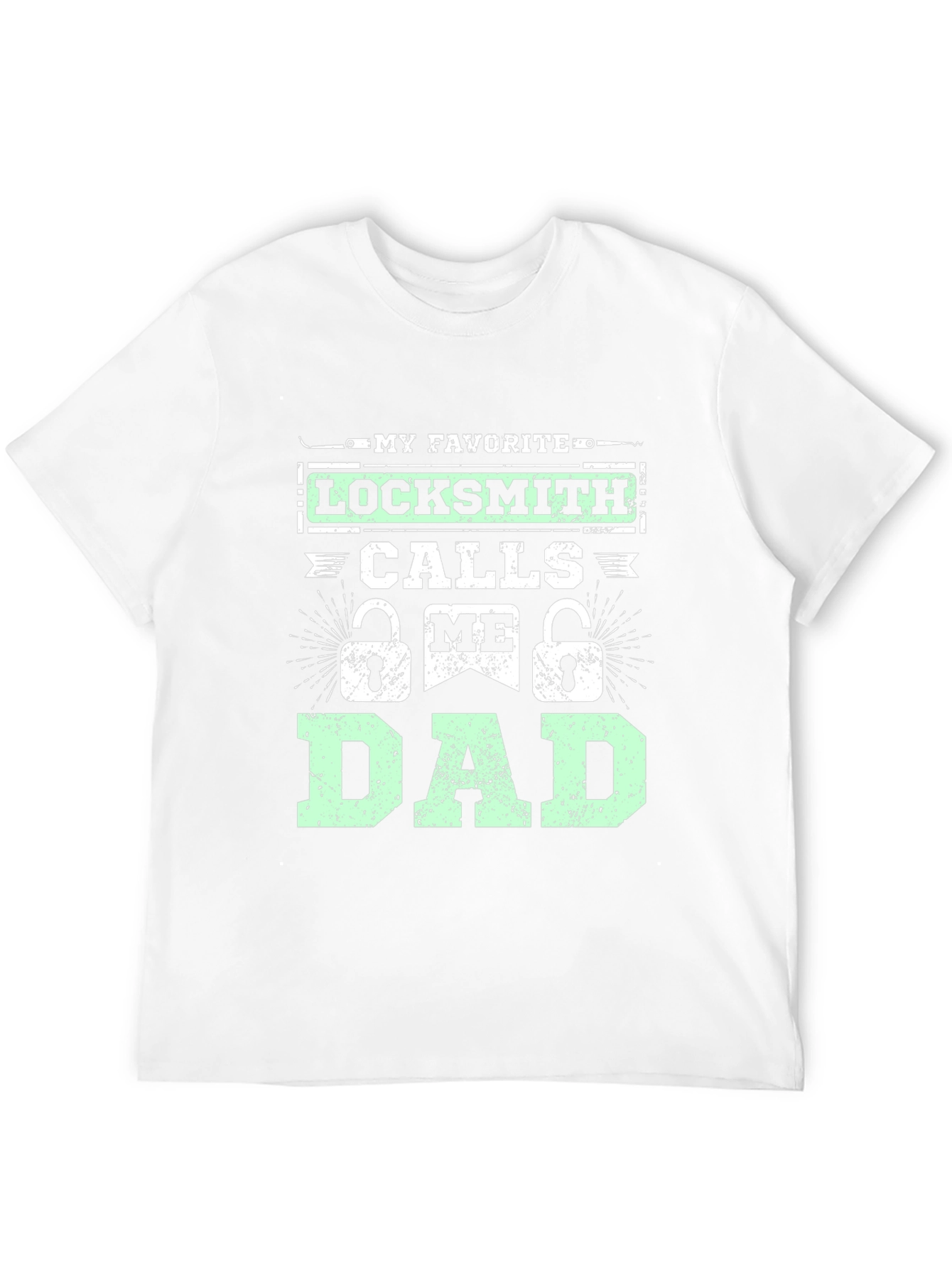 Locksmith Dad T-Shirt - Fathers Day Gift Idea