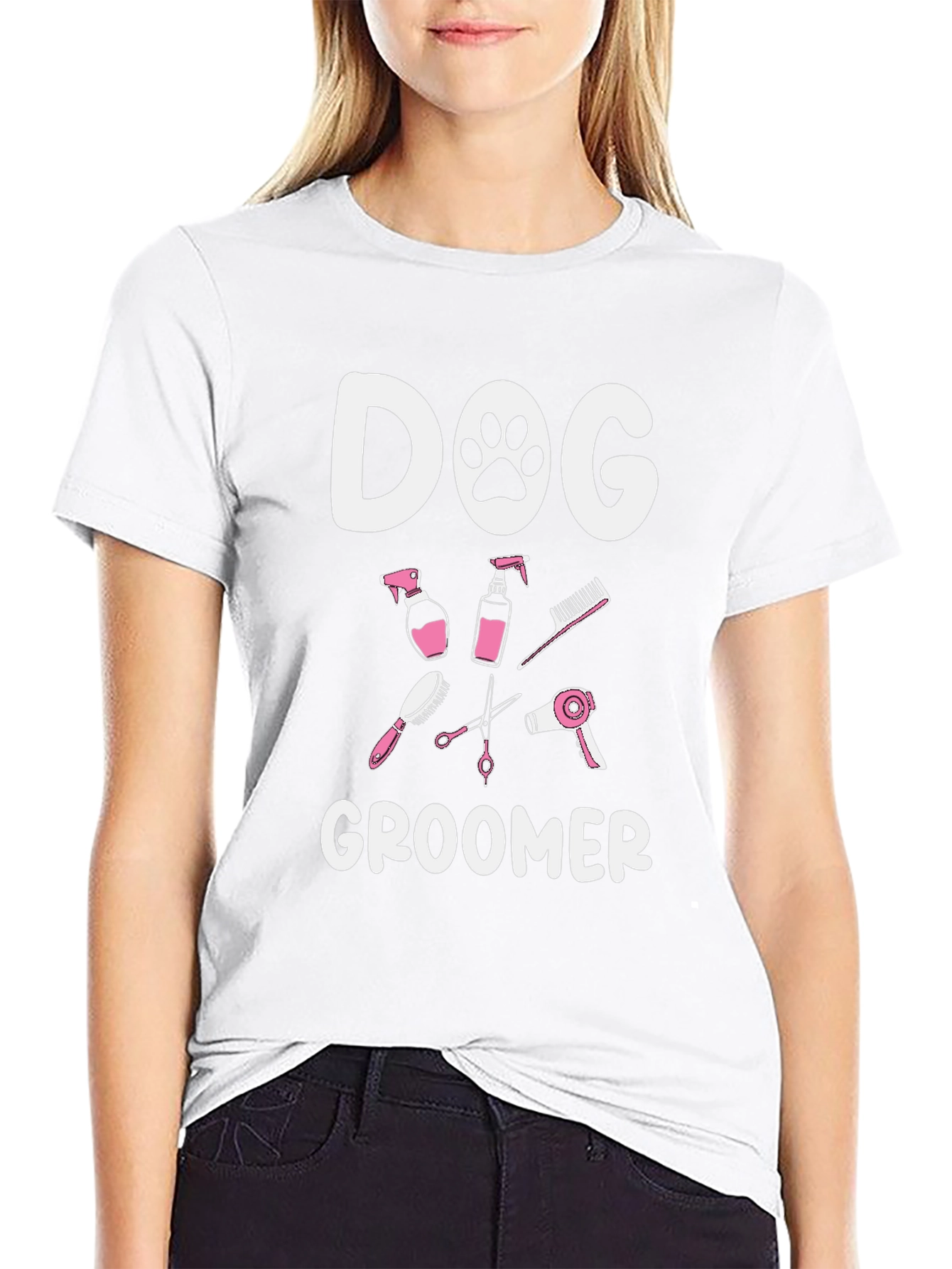Dog Groomer Graphic T-Shirt