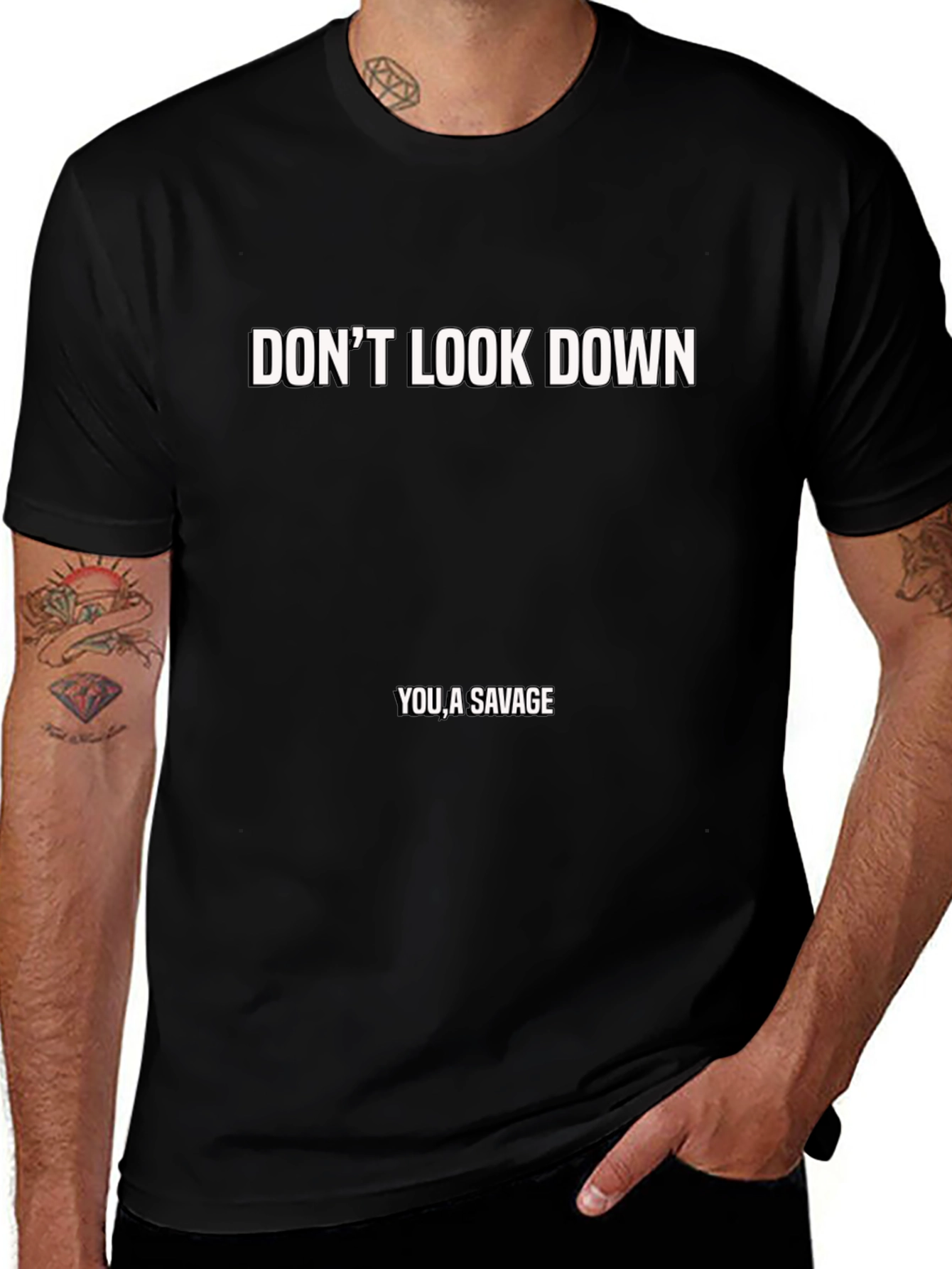 Dont Look Down Savage Tee