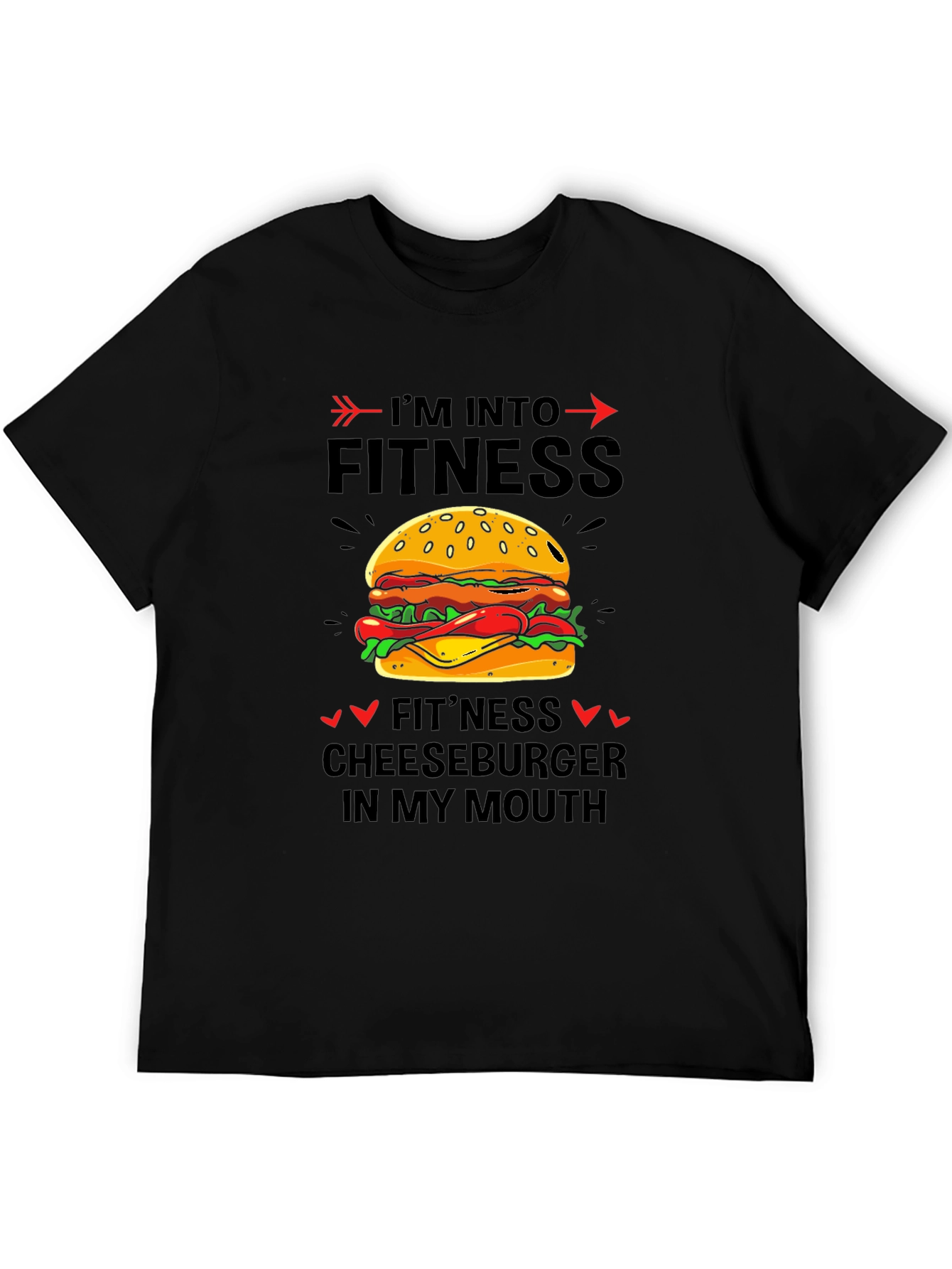 Fitness Cheeseburger T-Shirt