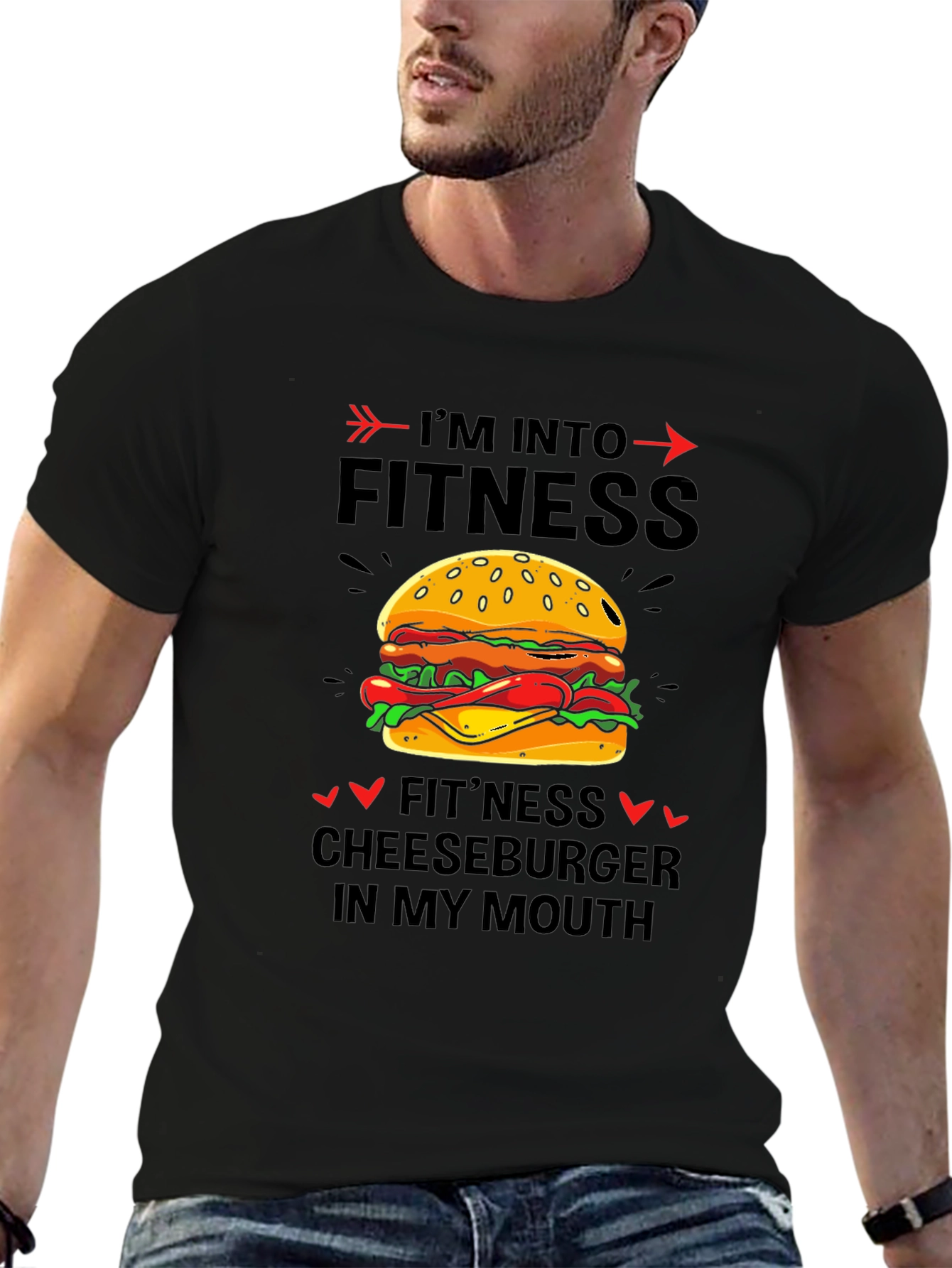 Fitness Cheeseburger T-Shirt
