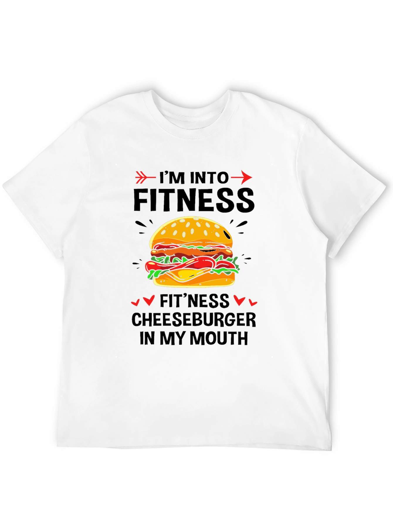 Fitness Cheeseburger T-Shirt