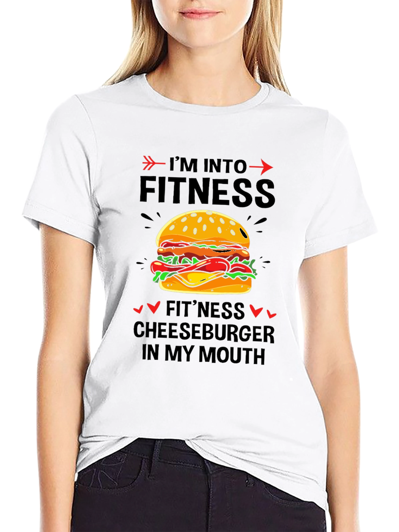 Fitness Cheeseburger T-Shirt