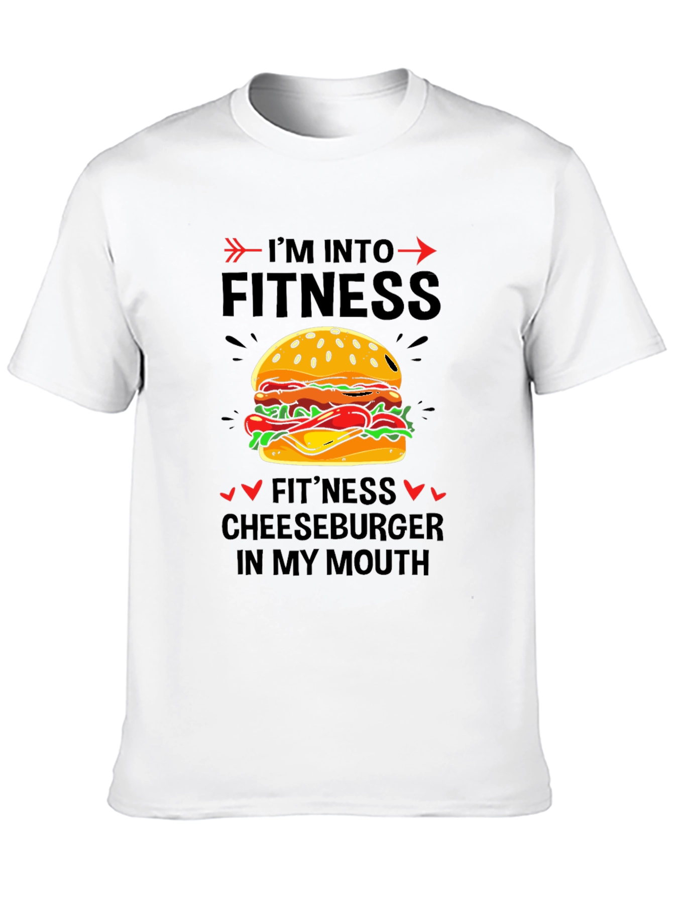 Fitness Cheeseburger T-Shirt