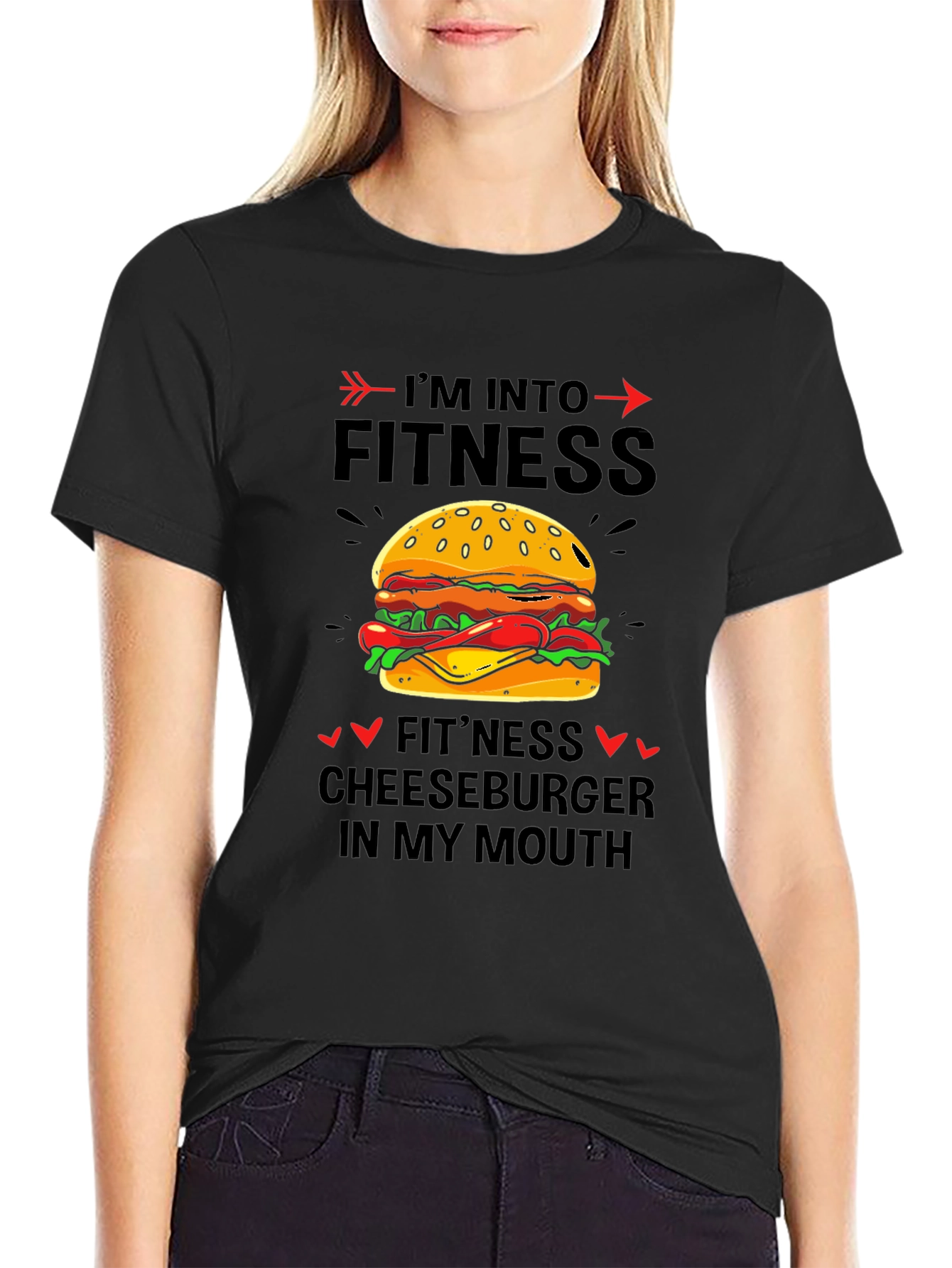 Fitness Cheeseburger T-Shirt
