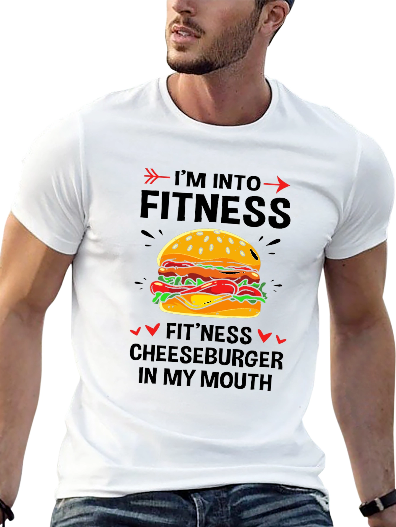 Fitness Cheeseburger T-Shirt