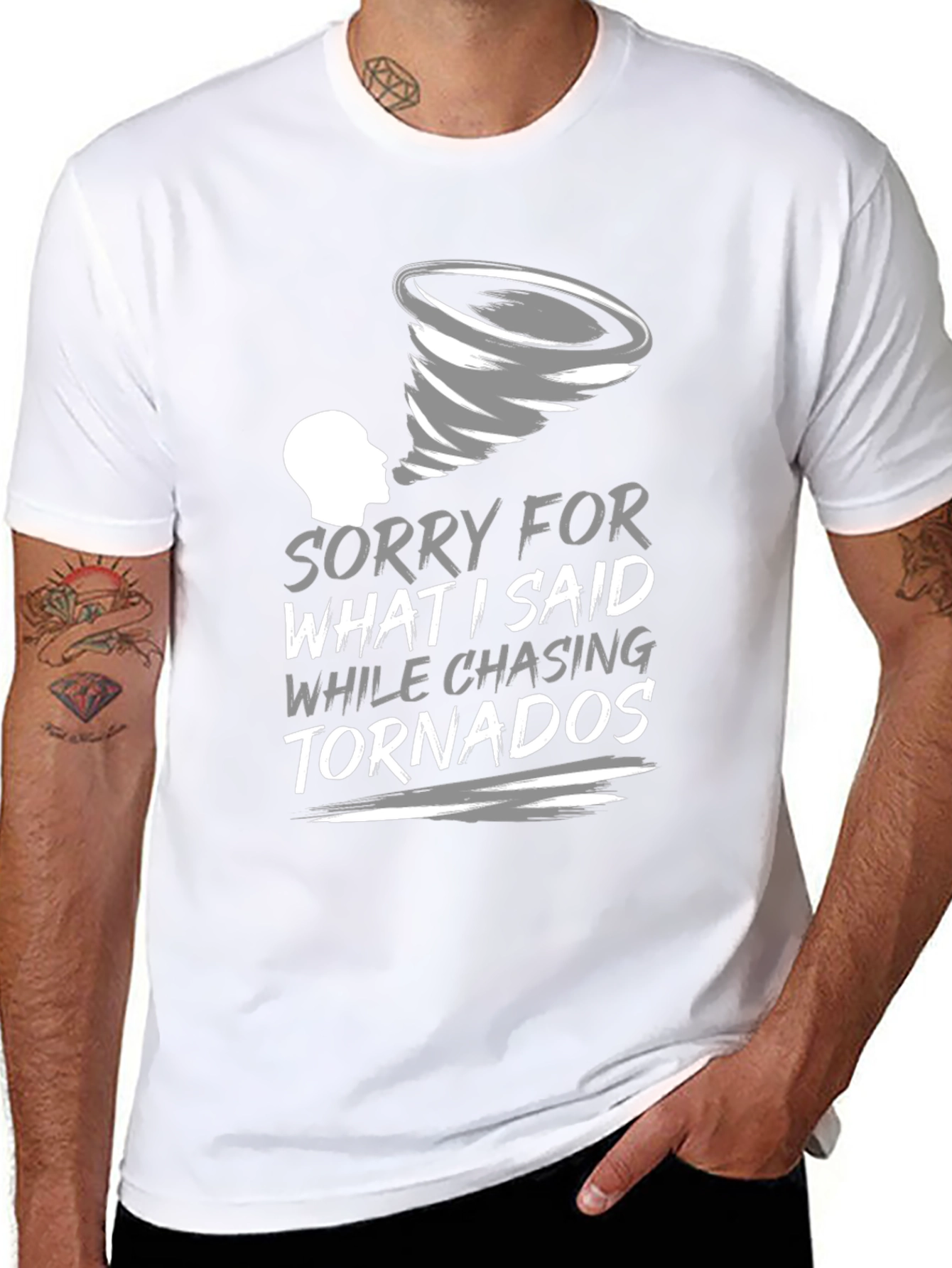 Tornado Chaser Funny Graphic T-Shirt