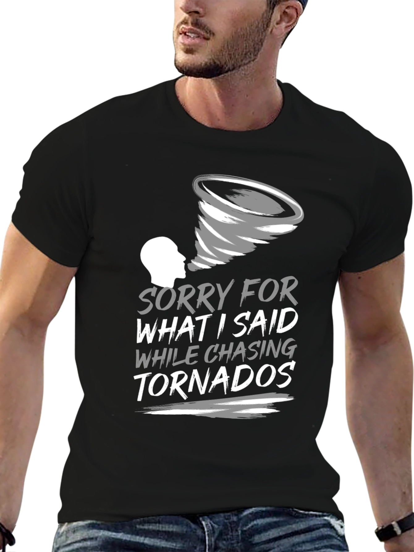 Tornado Chaser Funny Graphic T-Shirt