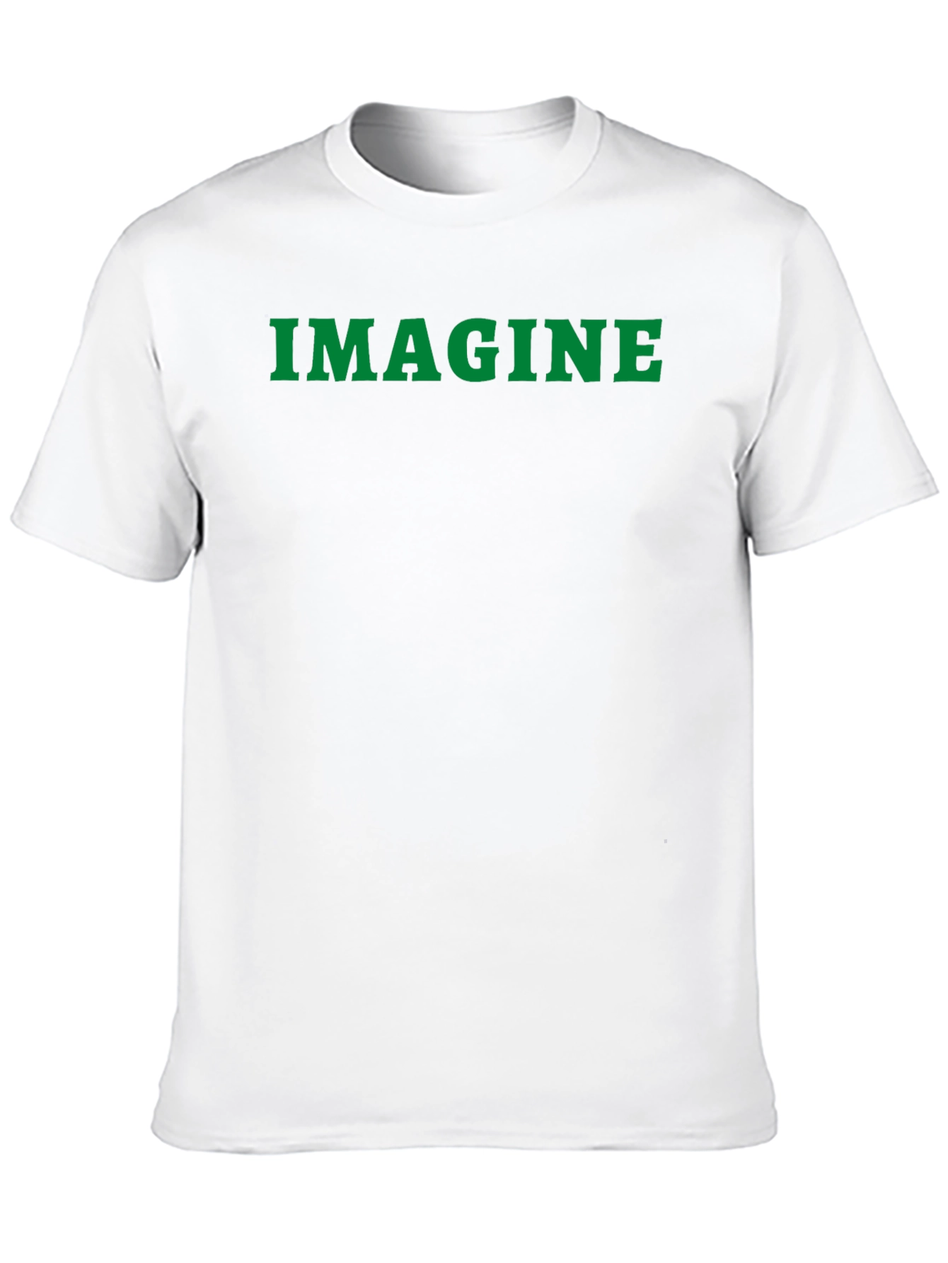 Imagine T-Shirt - Classic Black Cotton Tee
