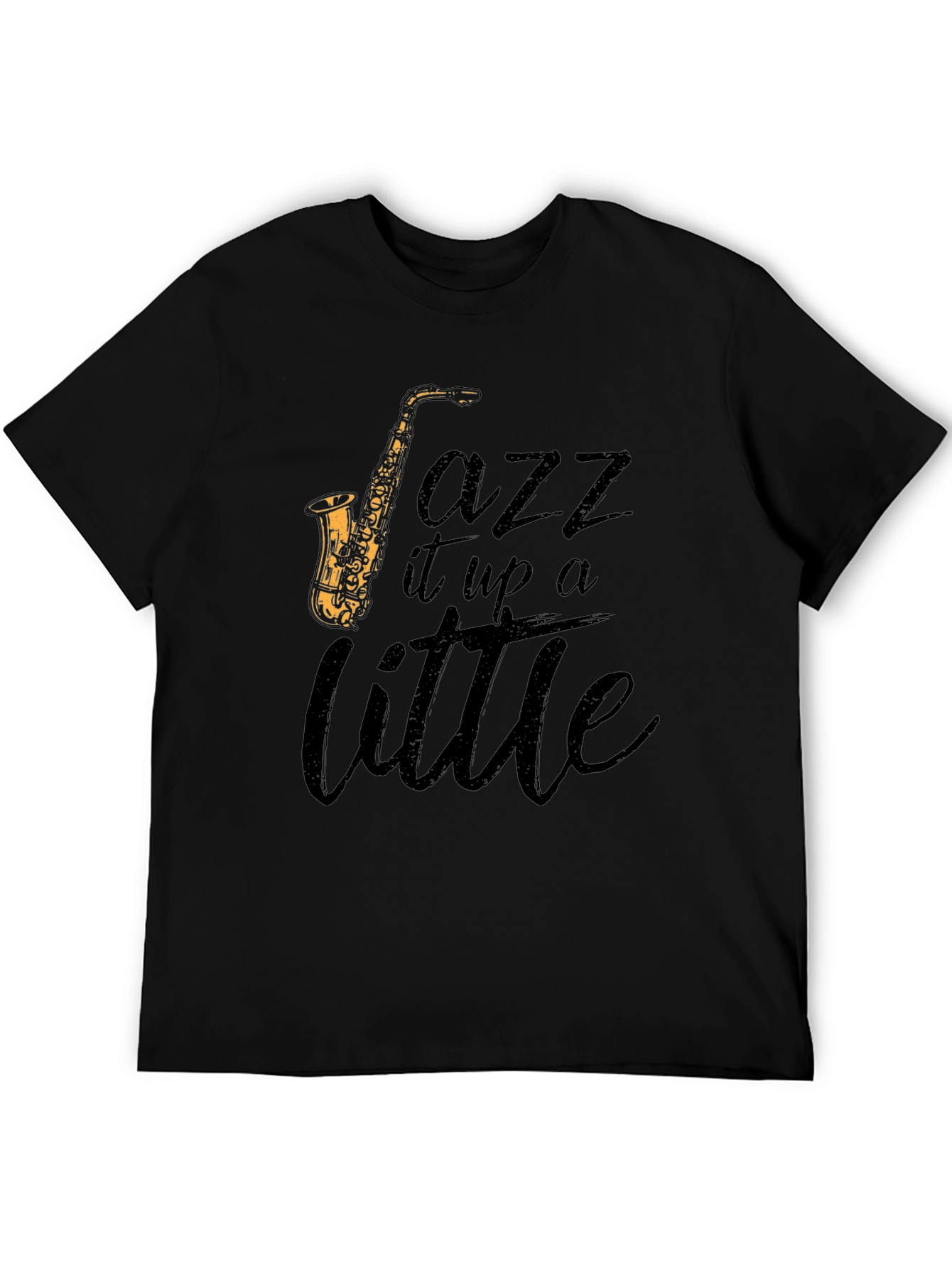 Jazz It Up Tee - Saxophone Graphic T-Shirt