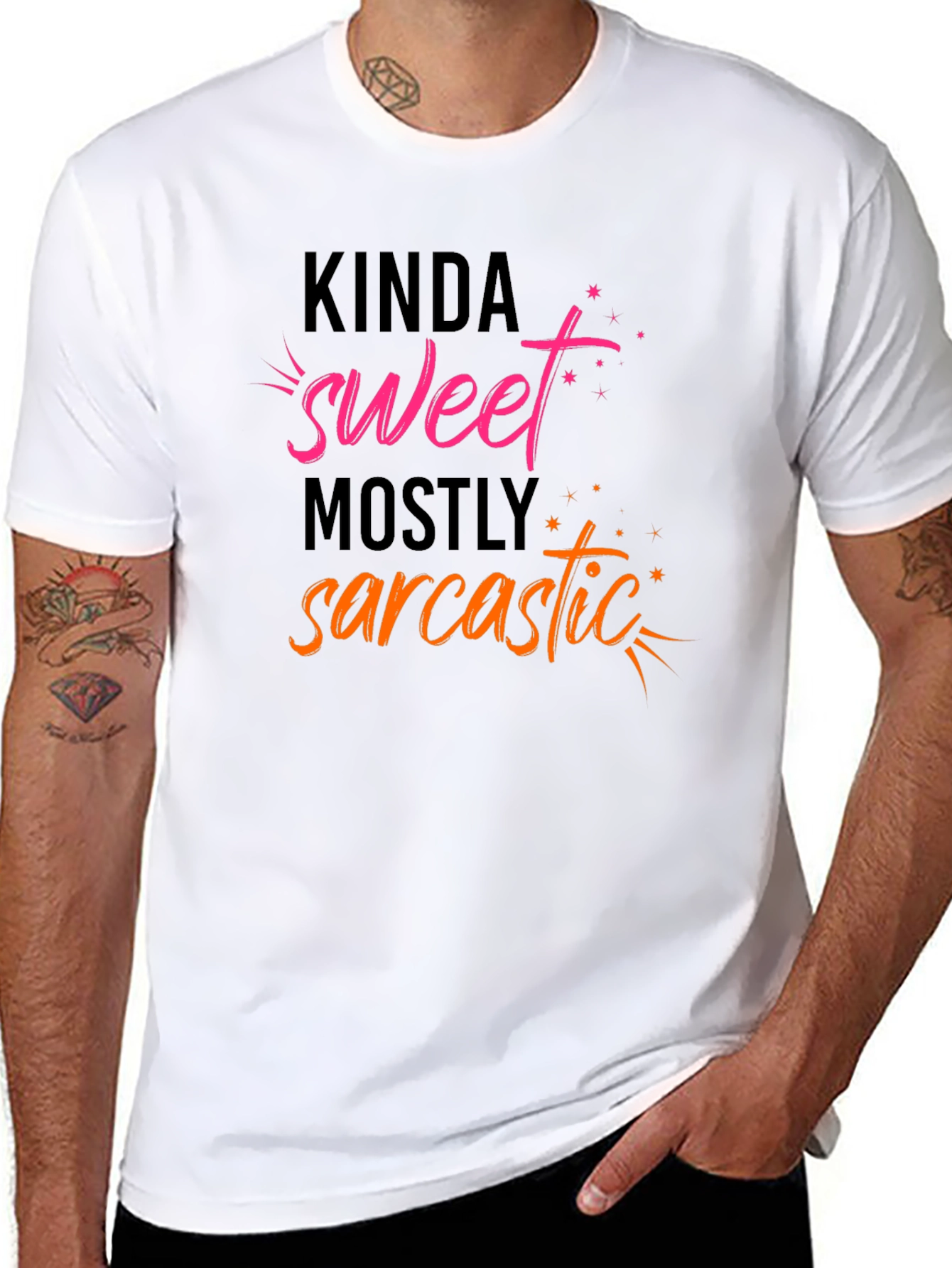 Kinda Sweet Mostly Sarcastic Graphic Tee