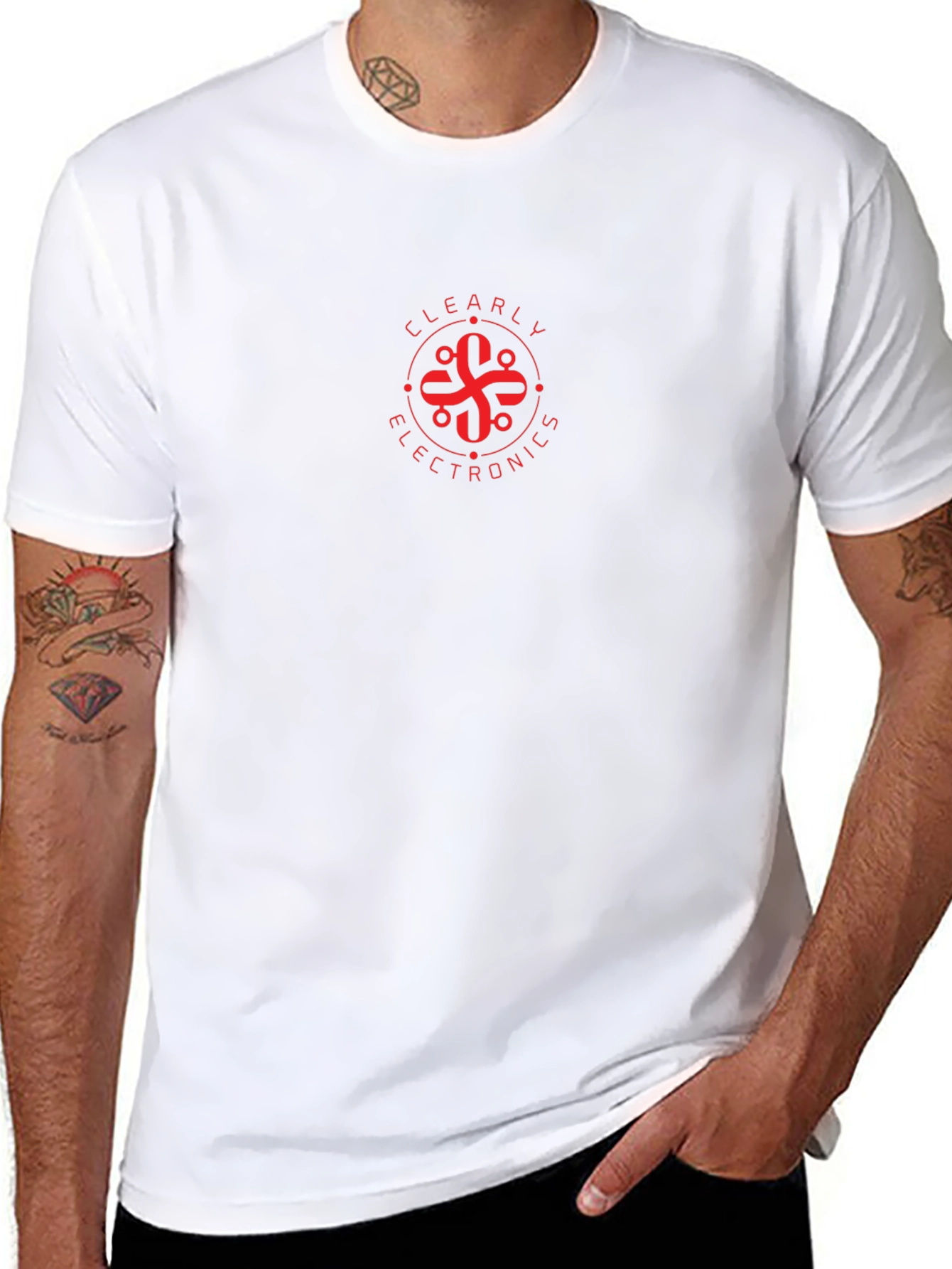 Clearly Electronics Black T-Shirt