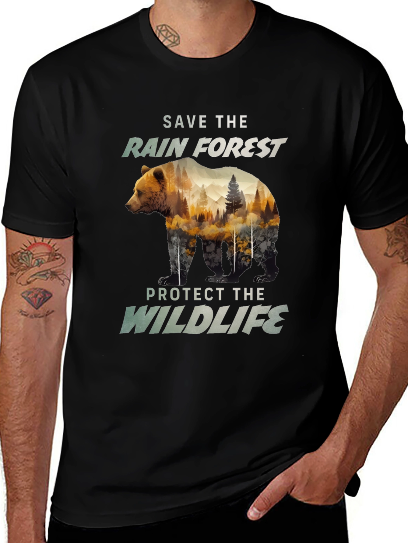 Save the Rainforest Graphic Tee