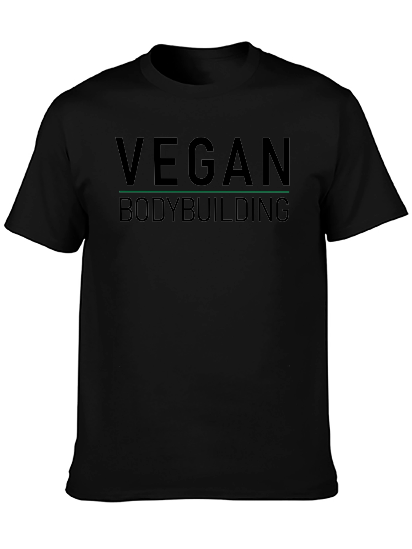 Vegan Bodybuilding Graphic T-Shirt