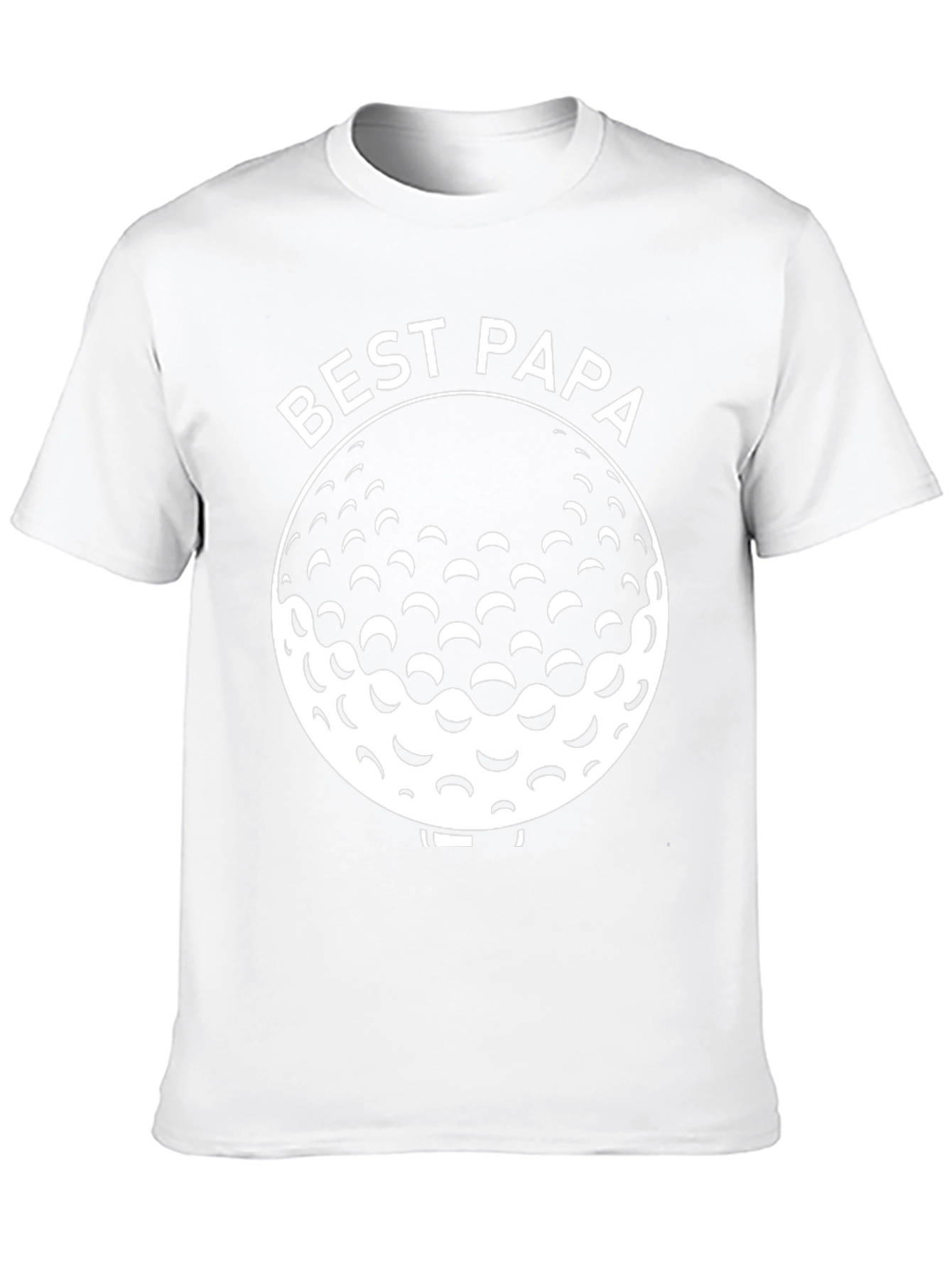 Best Papa Ever Golf Ball T-Shirt
