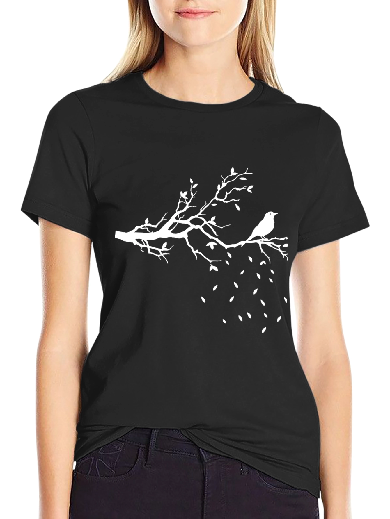 Bird on Branch Graphic Tee