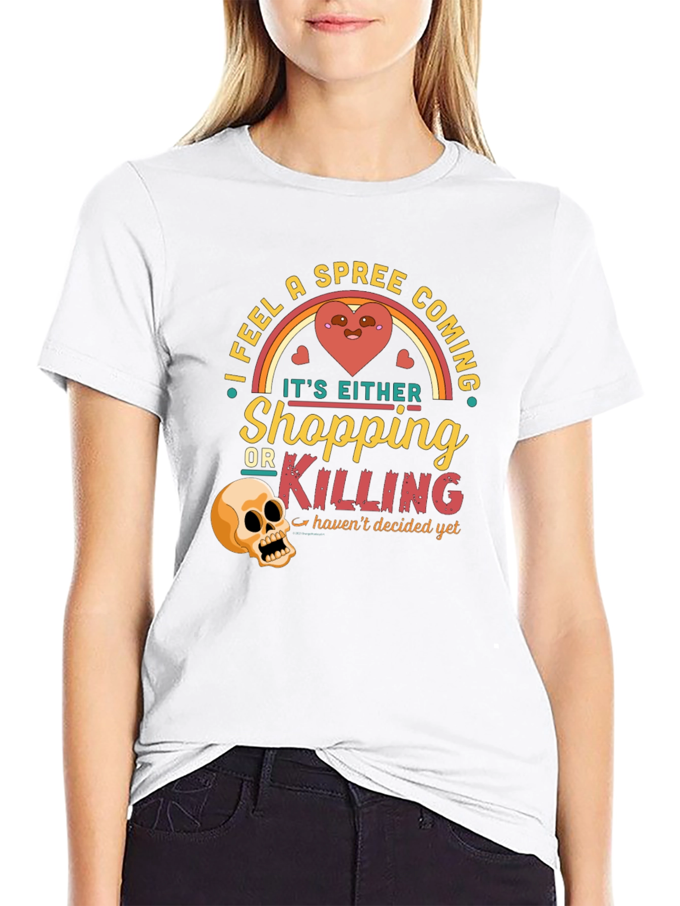 Spree Coming T-Shirt Shopping or Killing