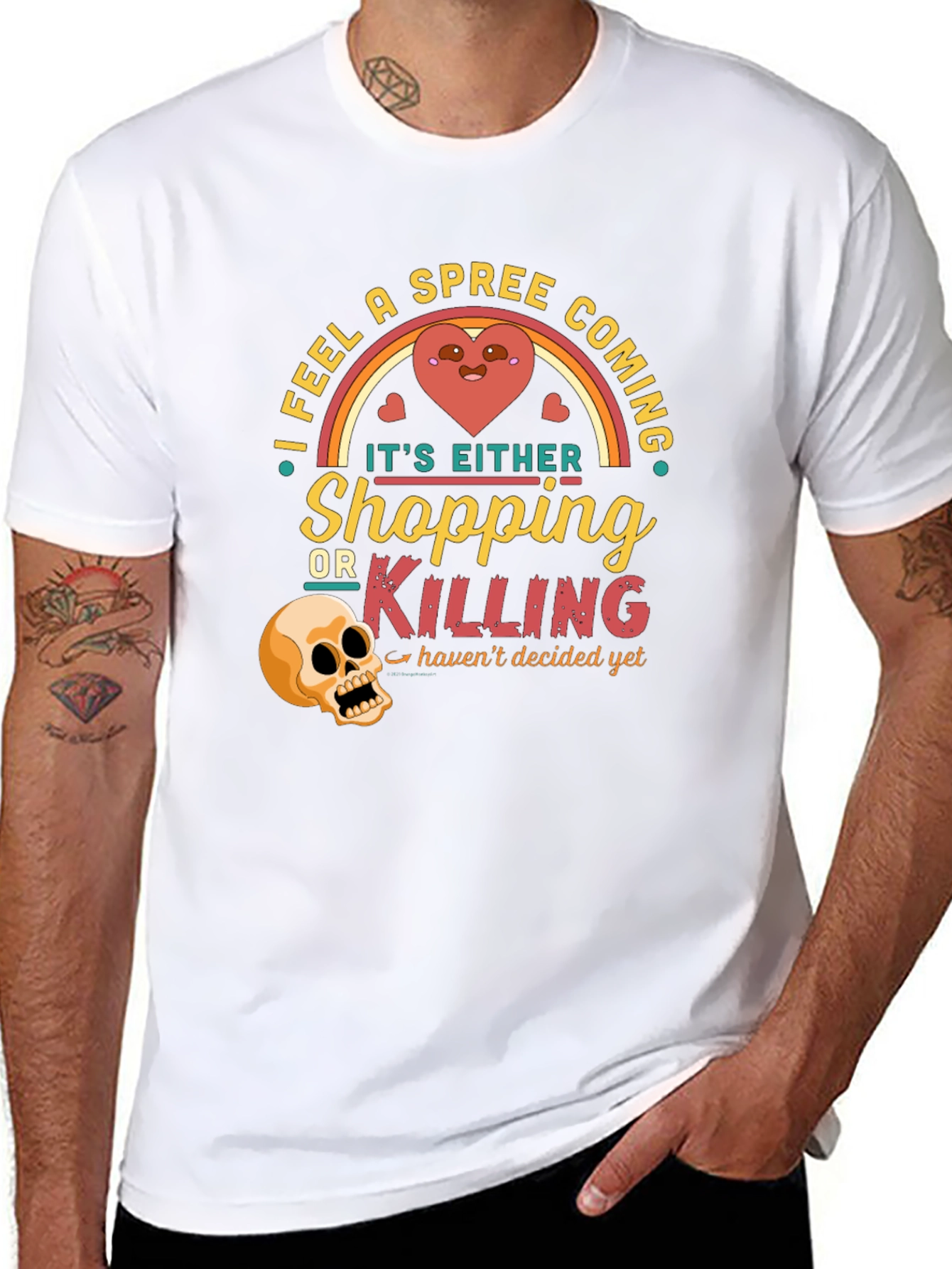 Spree Coming T-Shirt Shopping or Killing