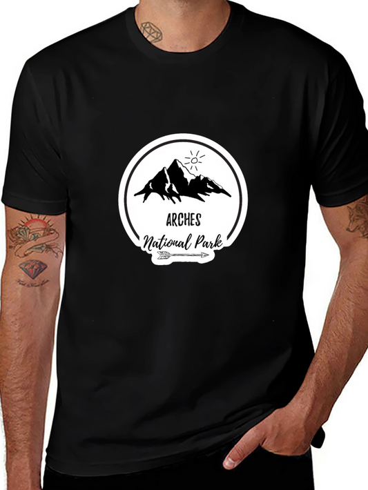 Arches National Park Black T-Shirt