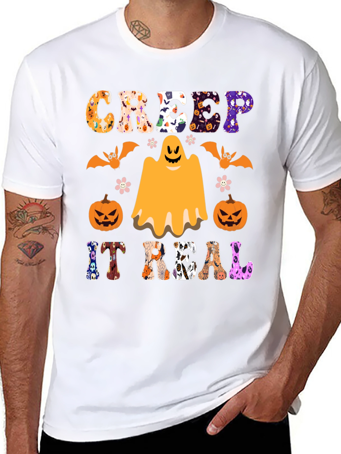 Creep It Real Halloween Graphic Tee